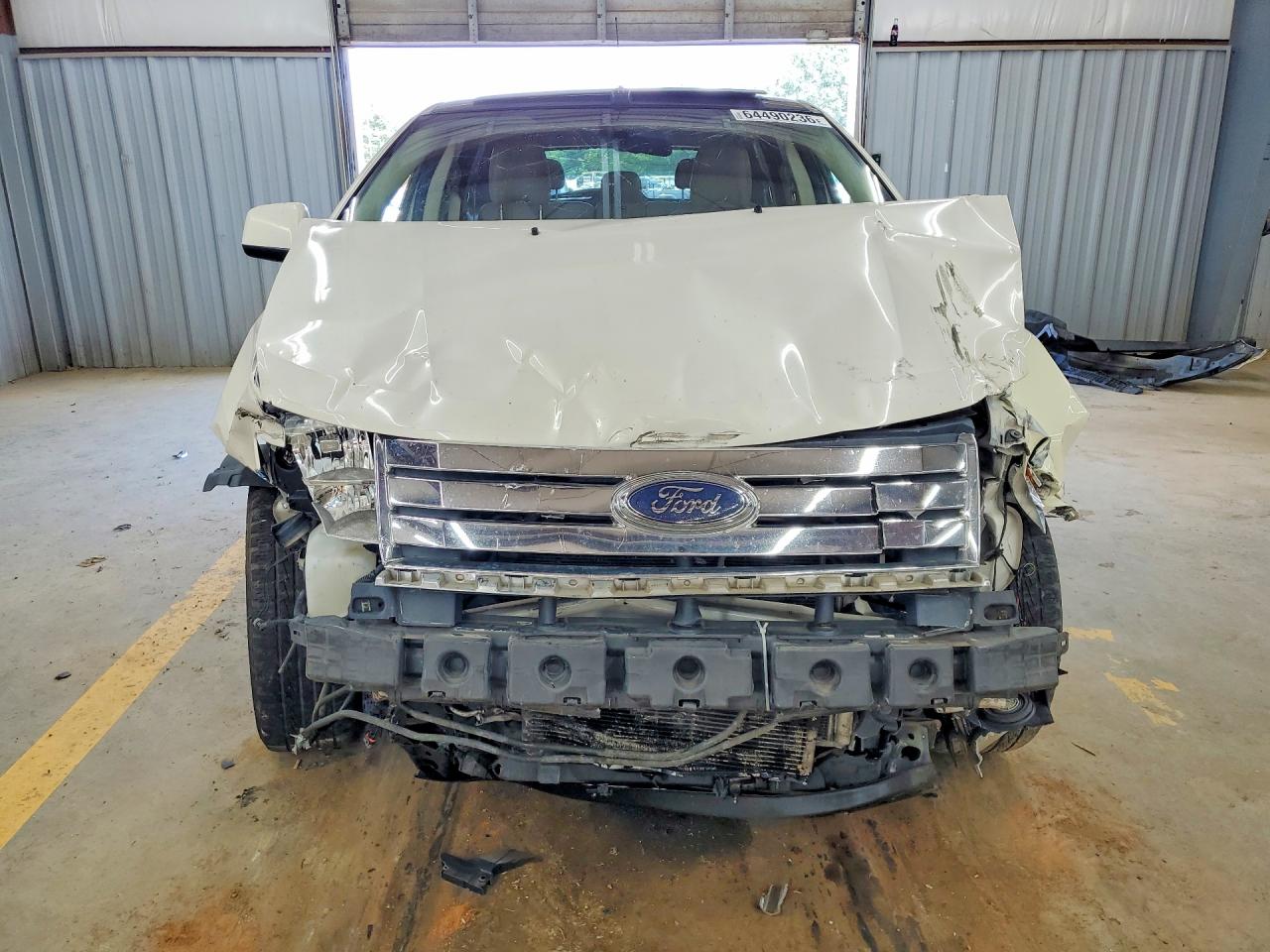 2008 Ford Edge Limited White vin: 2FMDK49C68BA62458