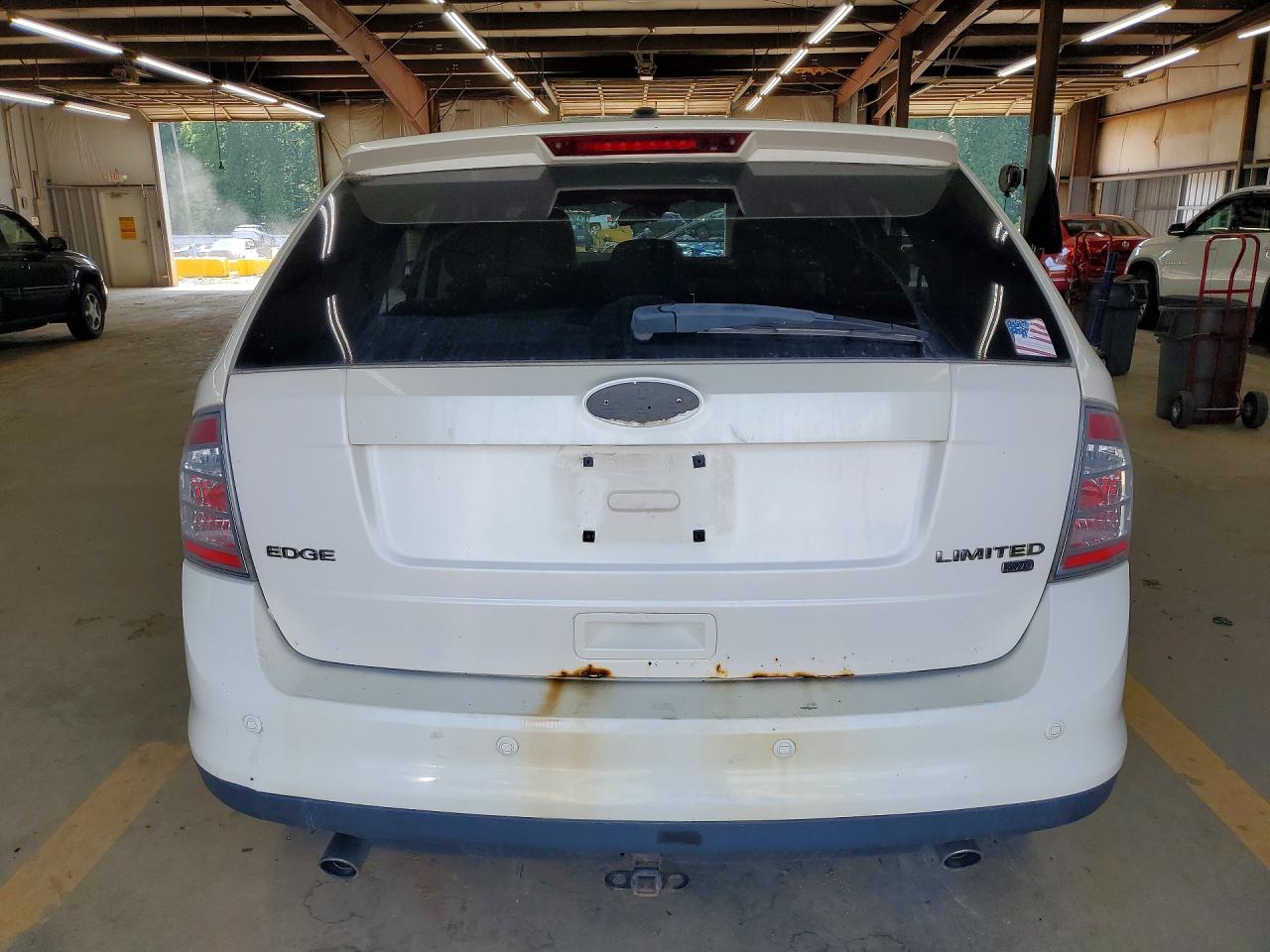 2008 Ford Edge Limited White vin: 2FMDK49C68BA62458