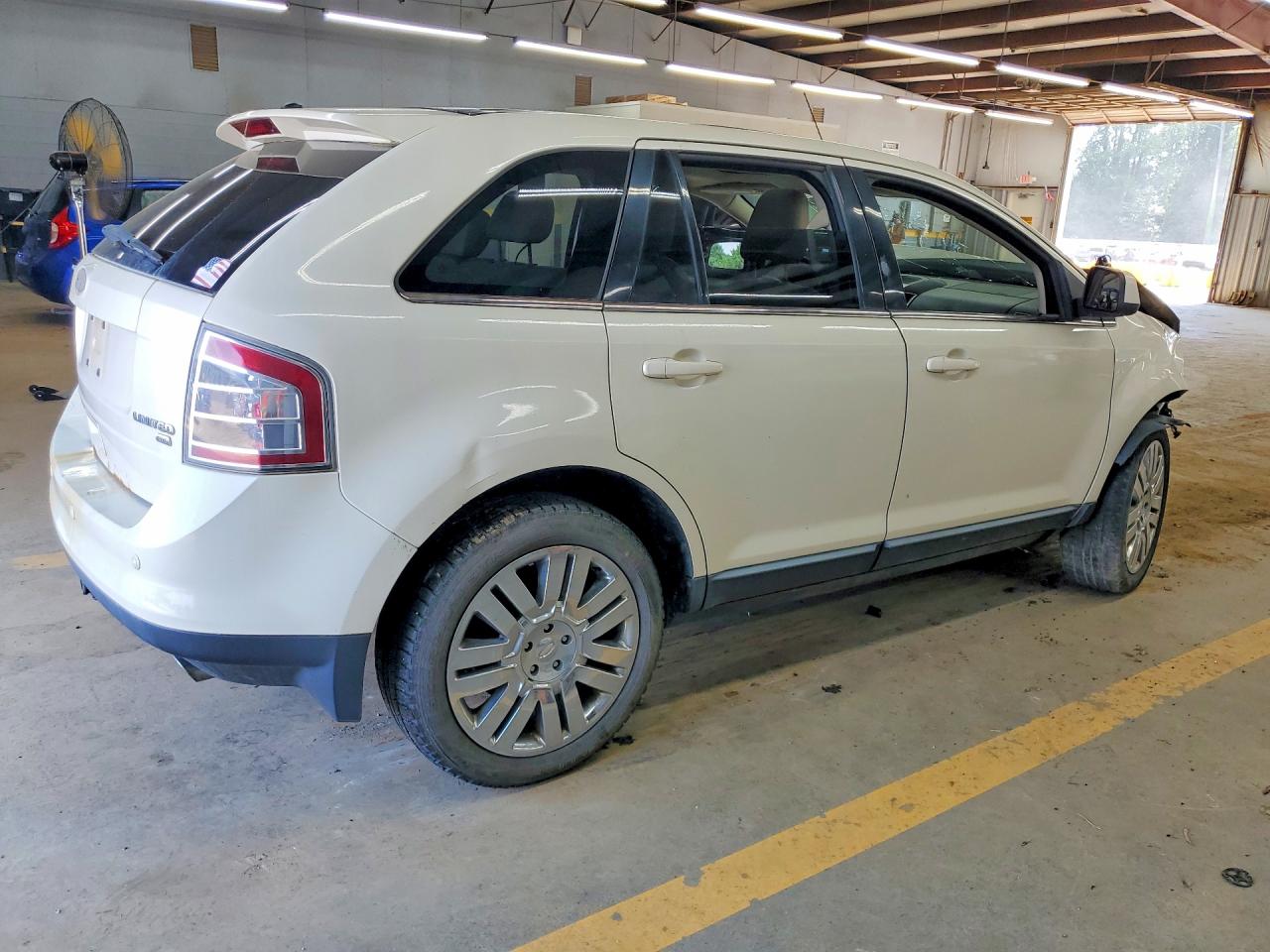 2008 Ford Edge Limited White vin: 2FMDK49C68BA62458