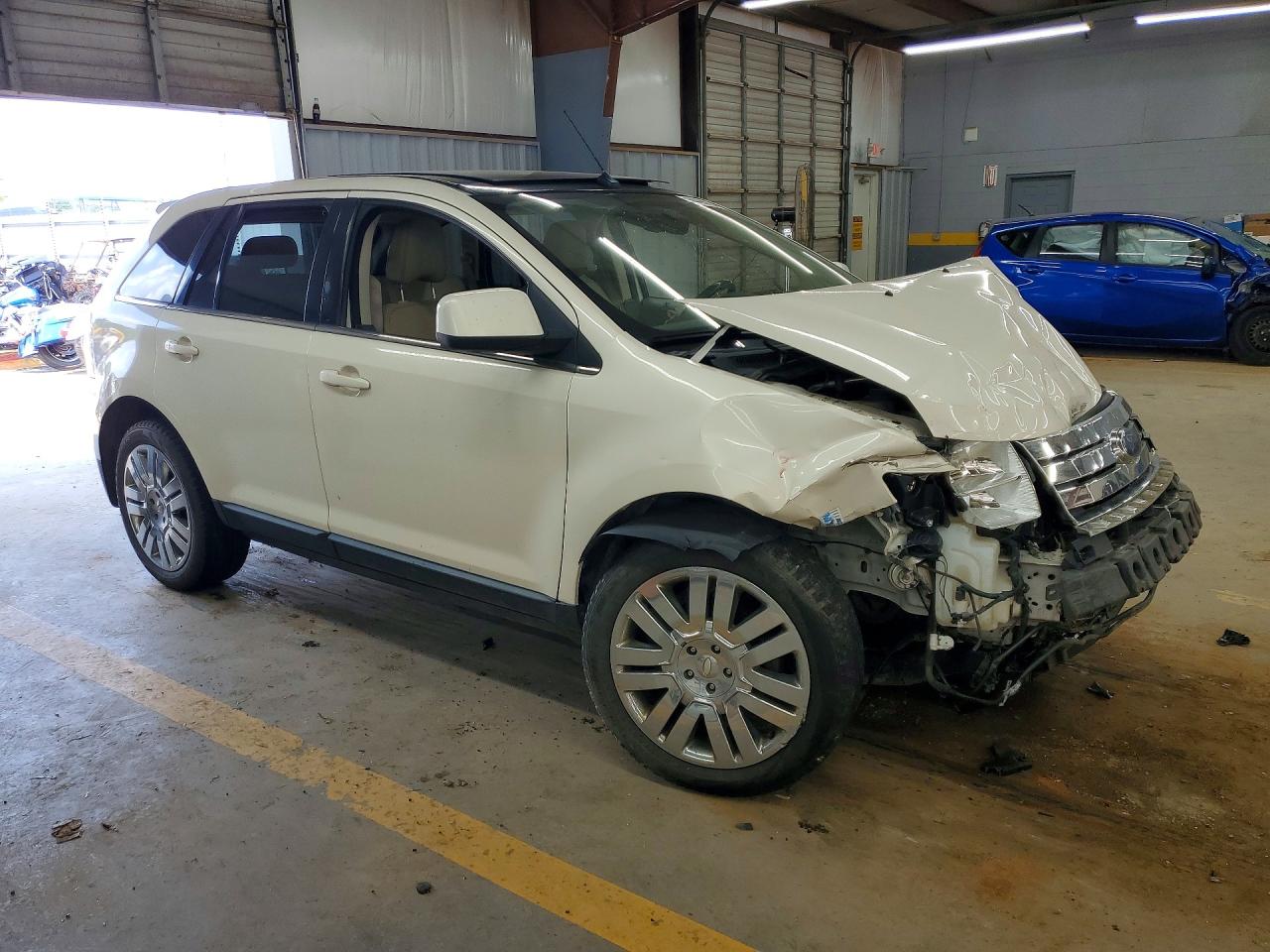2008 Ford Edge Limited White vin: 2FMDK49C68BA62458