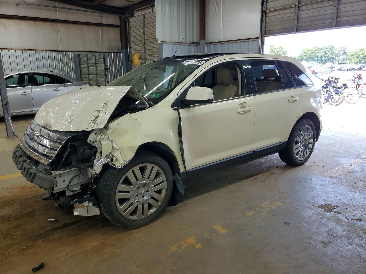 2008 Ford Edge Limited White vin: 2FMDK49C68BA62458