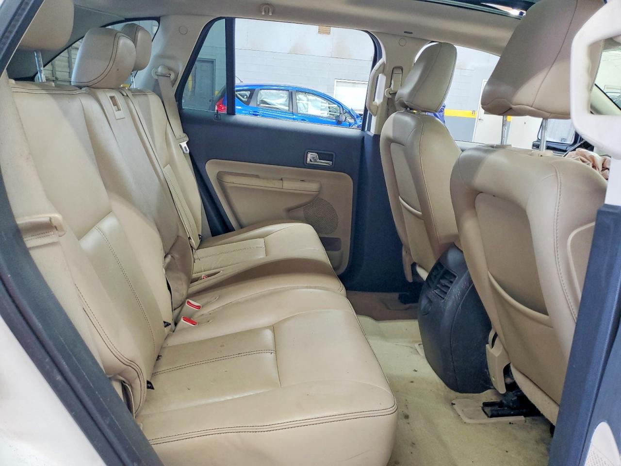 2008 Ford Edge Limited White vin: 2FMDK49C68BA62458