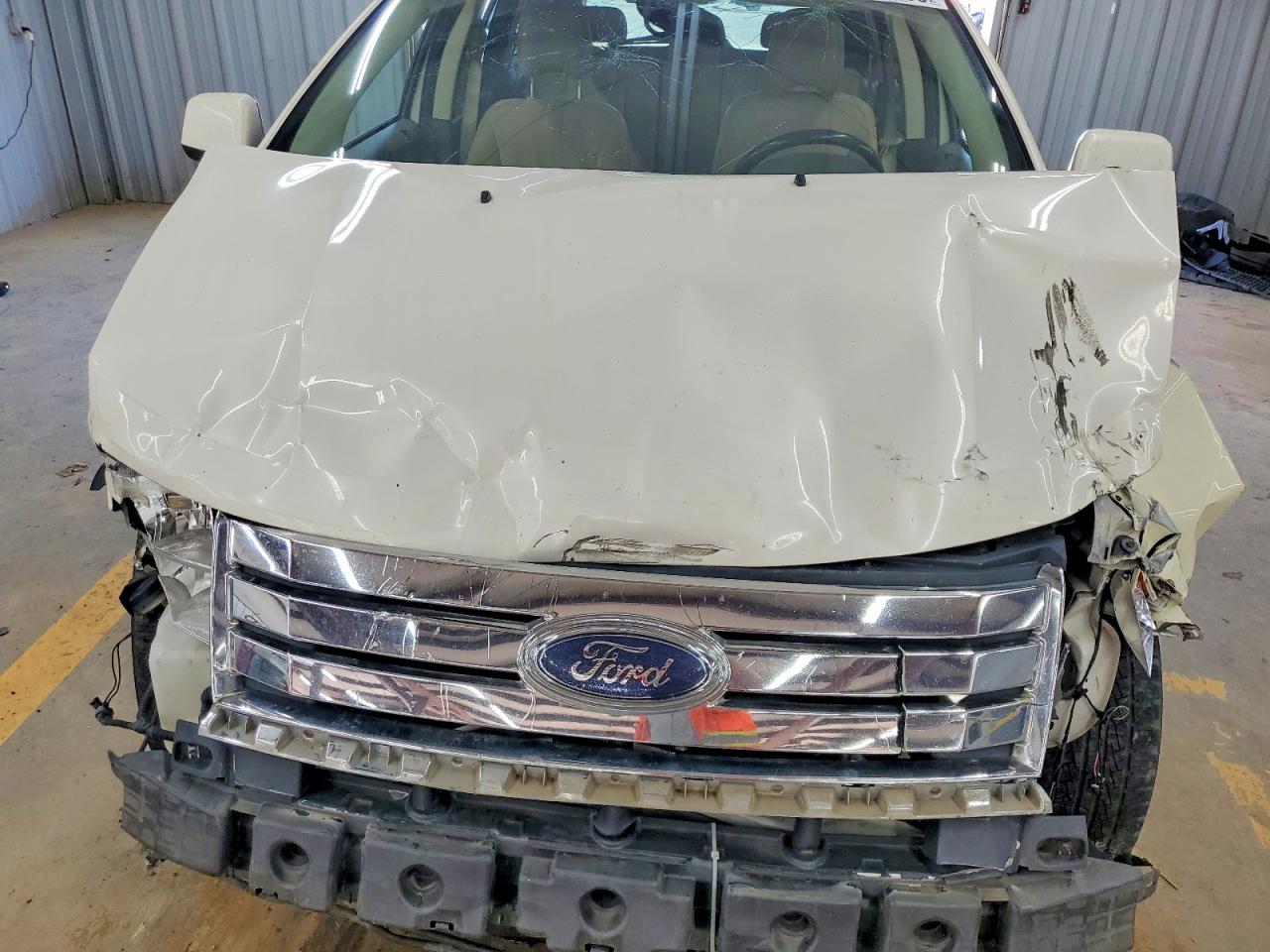 2008 Ford Edge Limited White vin: 2FMDK49C68BA62458