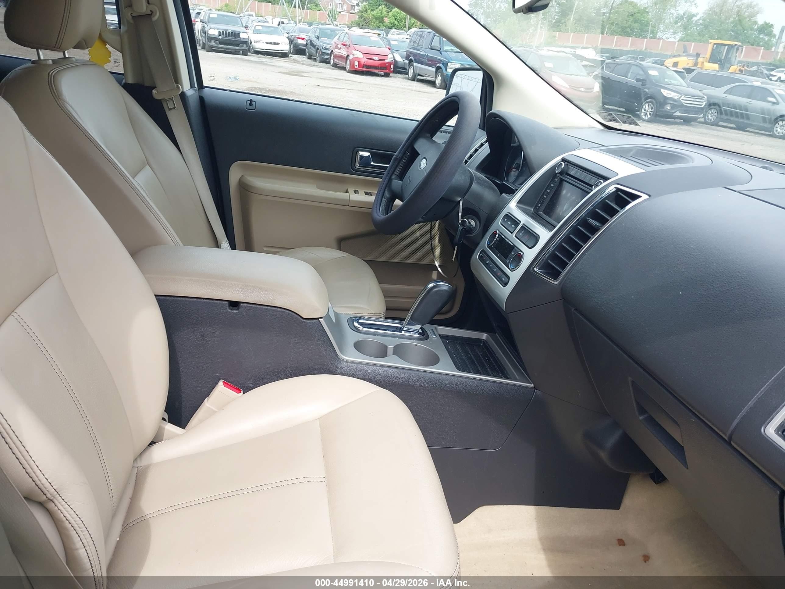 2008 Ford Edge Limited White vin: 2FMDK49C68BA96674