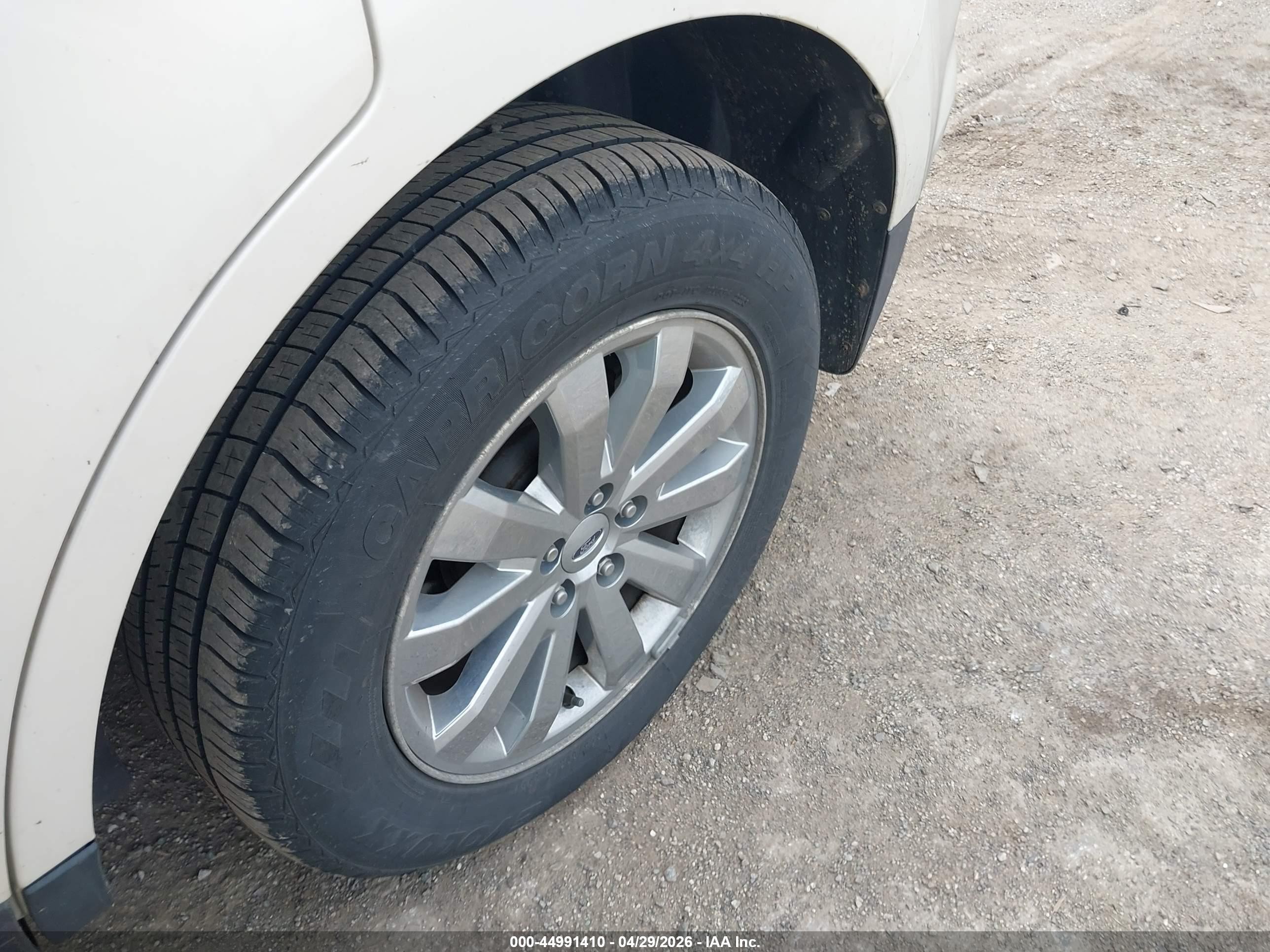 2008 Ford Edge Limited White vin: 2FMDK49C68BA96674