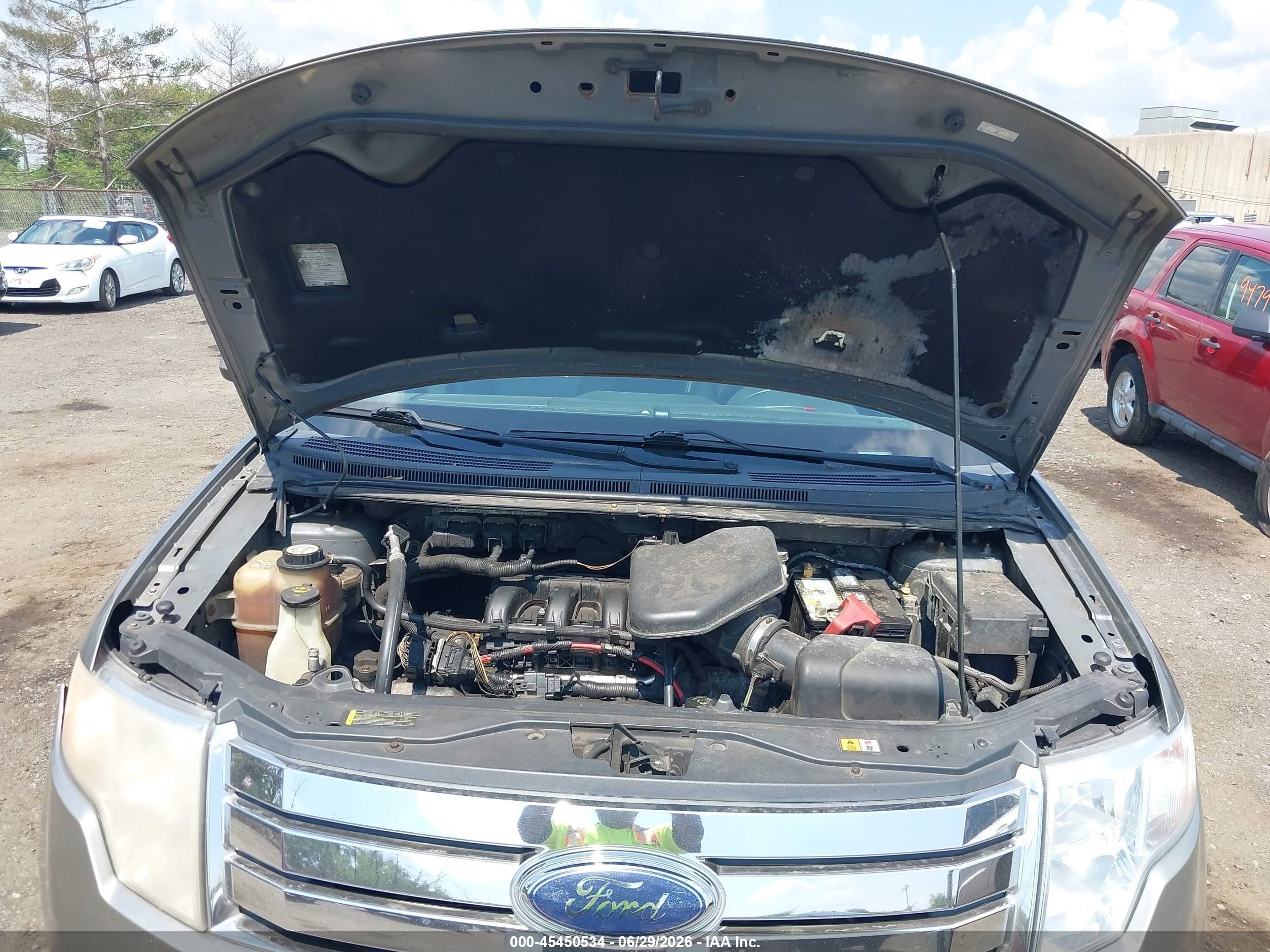 2008 Ford Edge Limited Gray vin: 2FMDK49C68BA98778