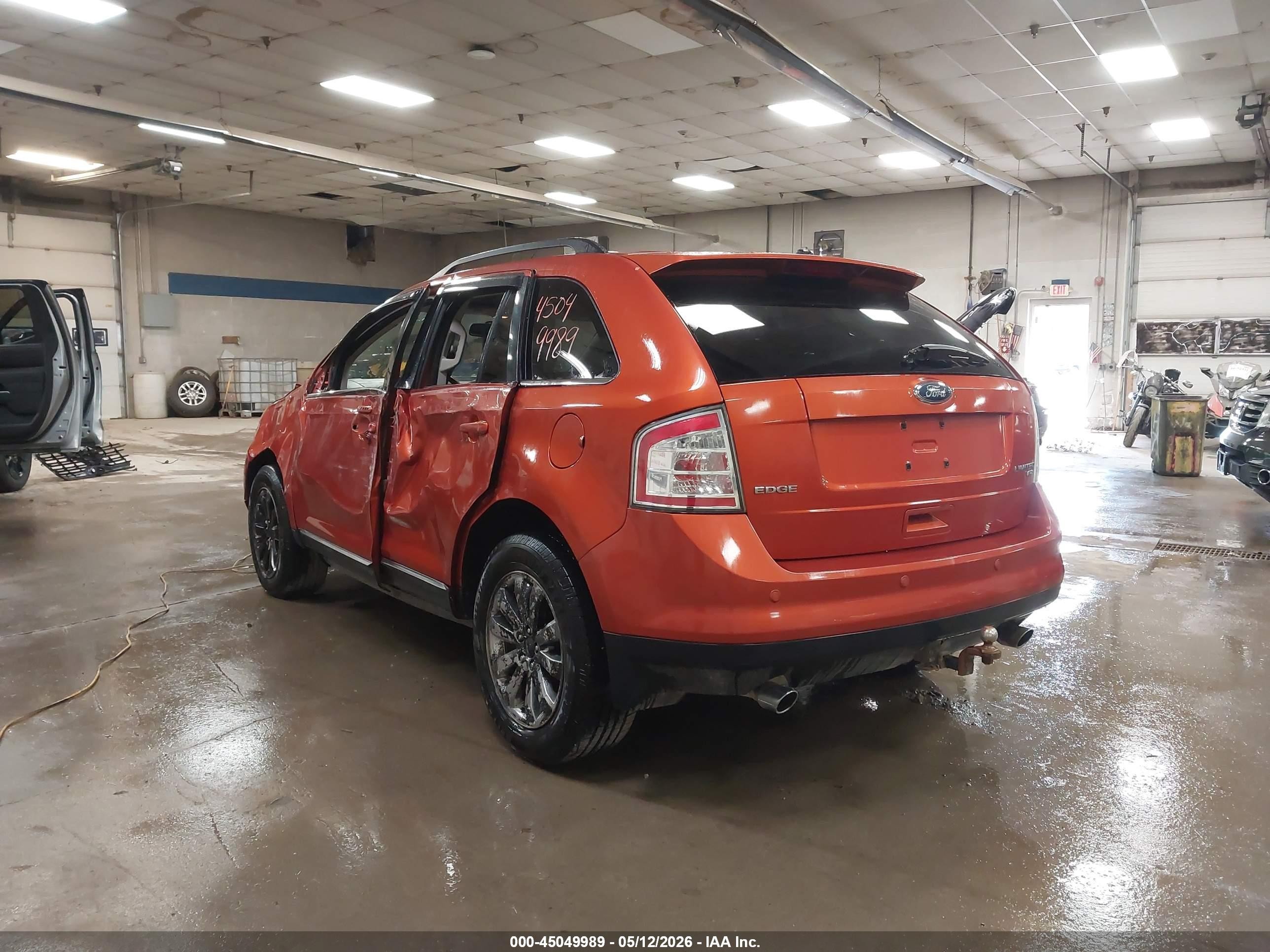 2008 Ford Edge Limited Orange vin: 2FMDK49C68BB29429