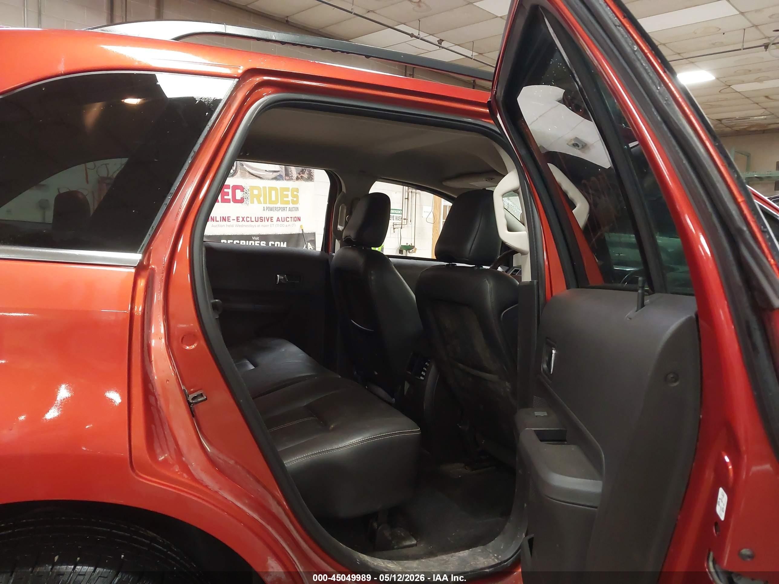 2008 Ford Edge Limited Orange vin: 2FMDK49C68BB29429