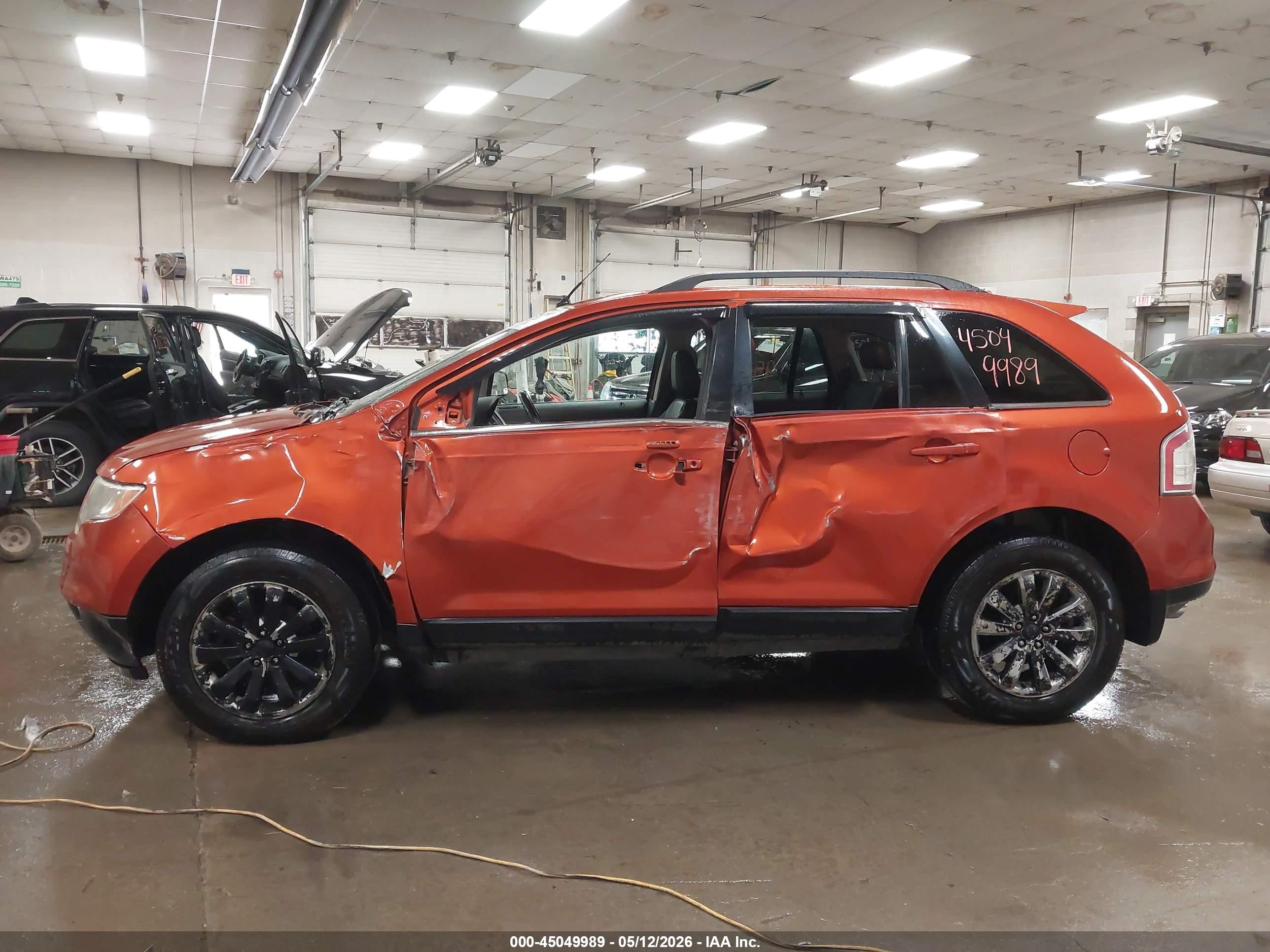 2008 Ford Edge Limited Orange vin: 2FMDK49C68BB29429