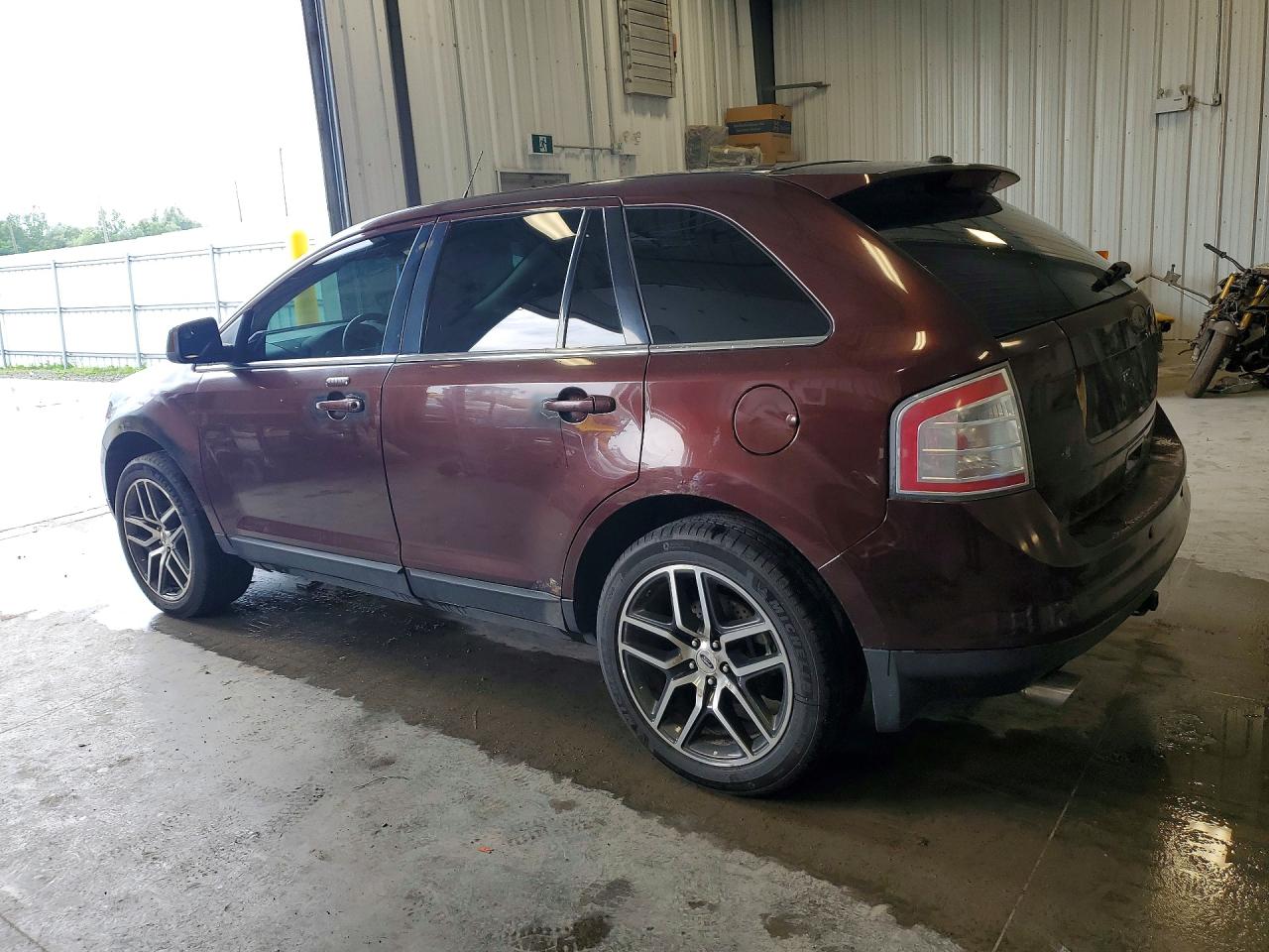 2009 Ford Edge Limited Burgundy vin: 2FMDK49C69BA90522