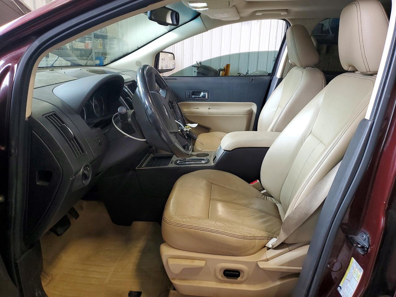 2009 Ford Edge Limited Burgundy vin: 2FMDK49C69BA90522