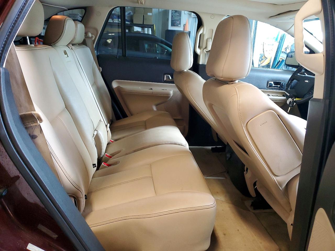 2009 Ford Edge Limited Burgundy vin: 2FMDK49C69BA90522