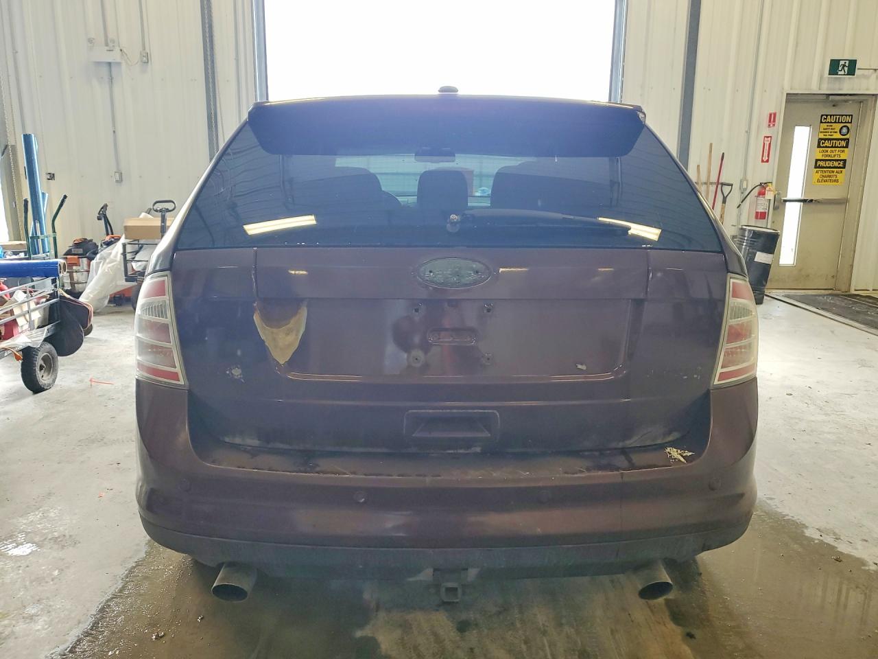 2009 Ford Edge Limited Burgundy vin: 2FMDK49C69BA90522