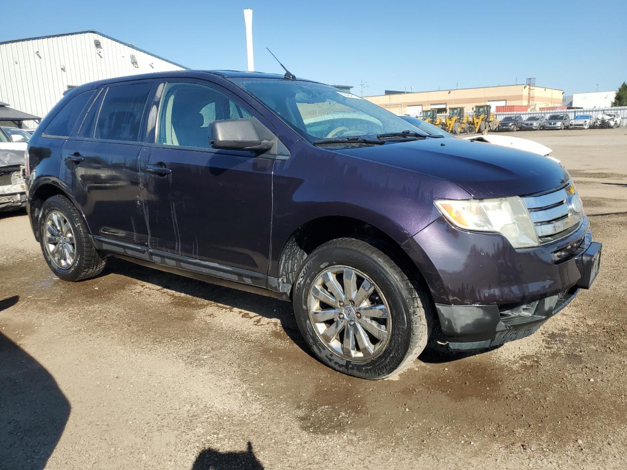 2007 Ford Edge Sel Plus Purple vin: 2FMDK49C77BA52343
