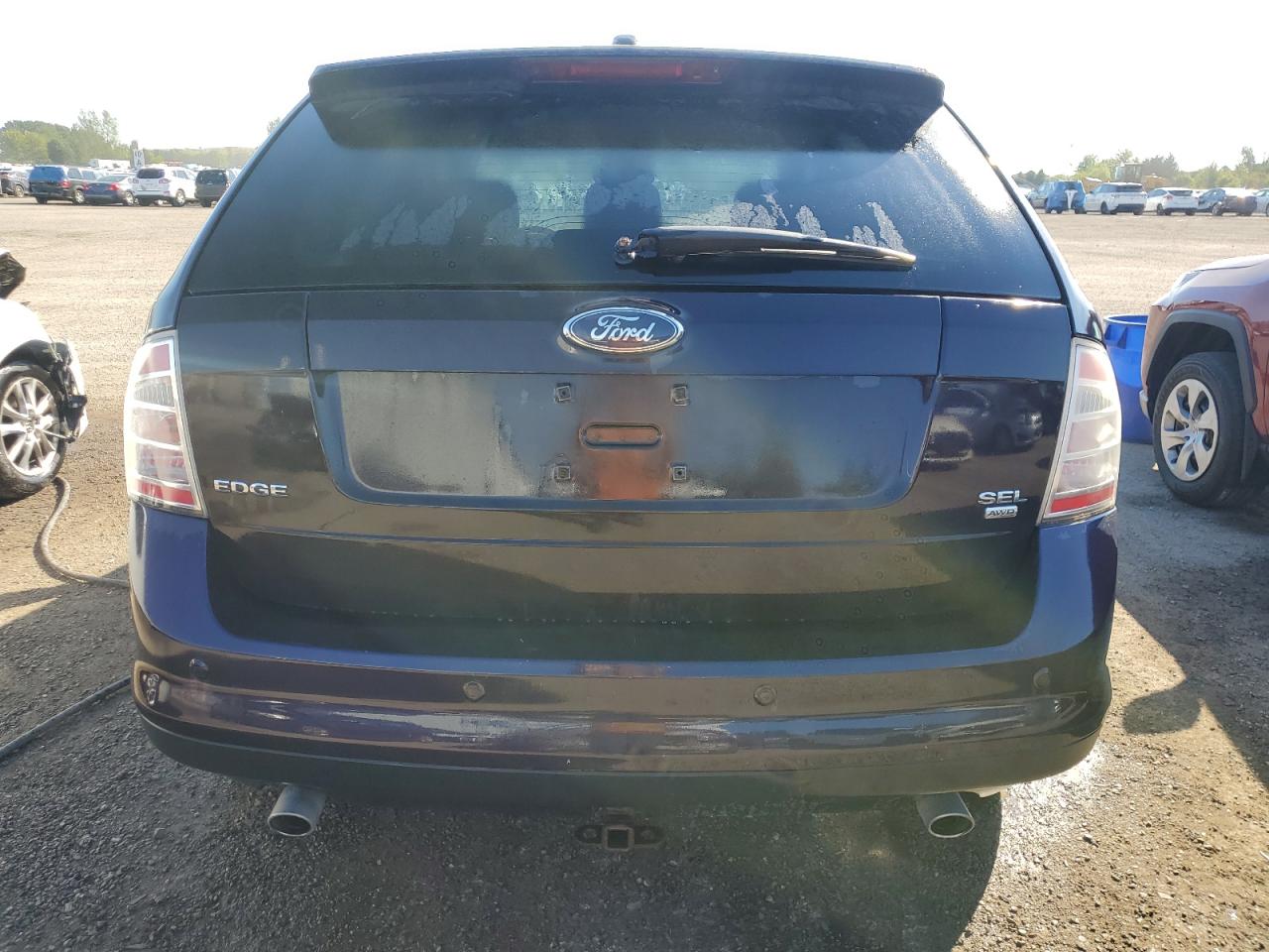 2007 Ford Edge Sel Plus Purple vin: 2FMDK49C77BA52343