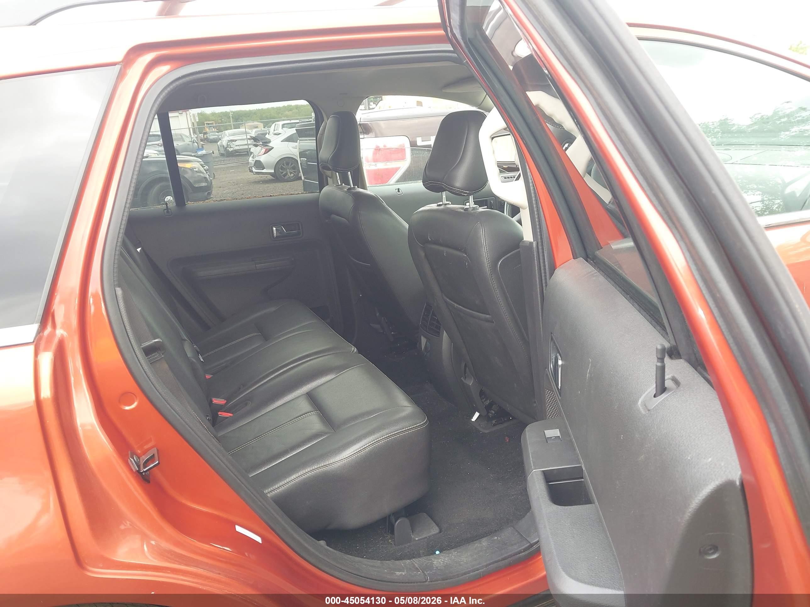 2007 Ford Edge Sel Plus Оранжевый vin: 2FMDK49C77BA54545