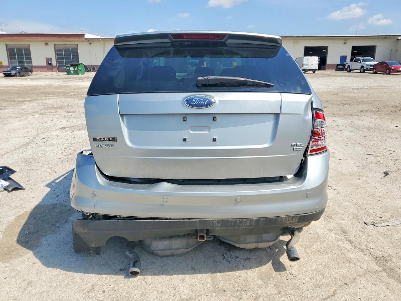 2007 Ford Edge Sel Plus Silver vin: 2FMDK49C77BA64783