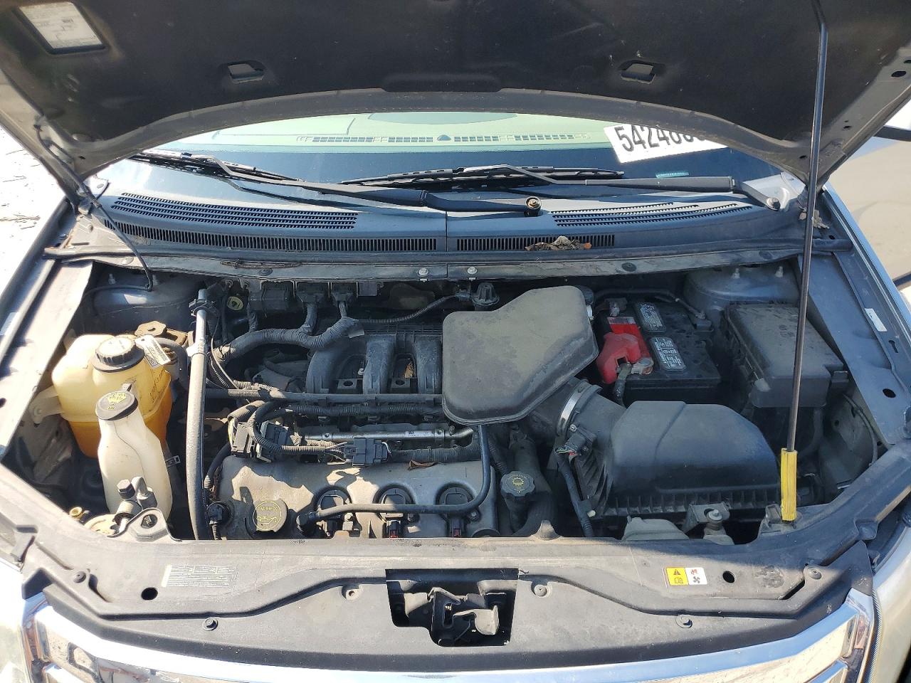 2007 Ford Edge Sel Plus Silver vin: 2FMDK49C77BA64783