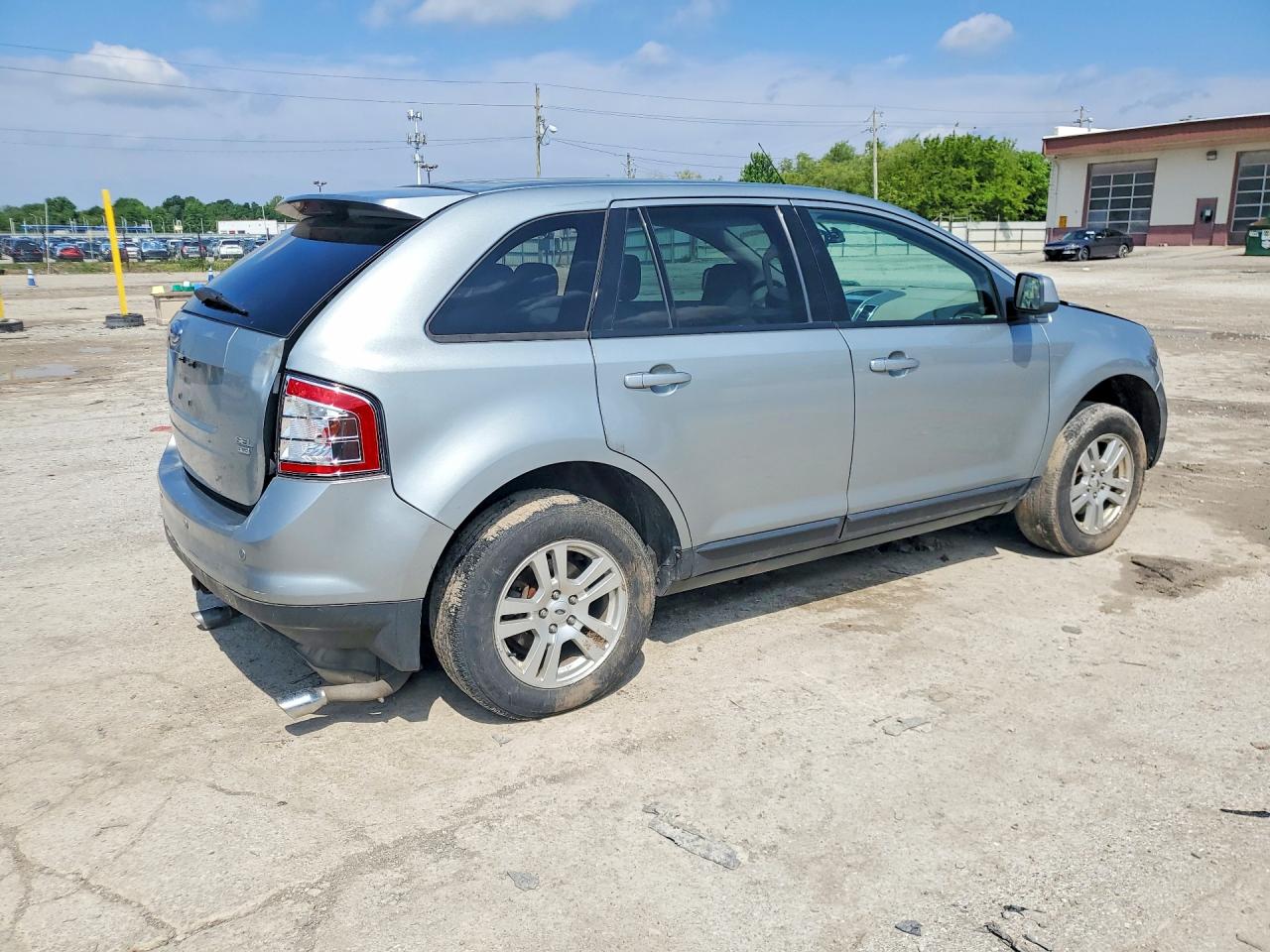 2007 Ford Edge Sel Plus Silver vin: 2FMDK49C77BA64783