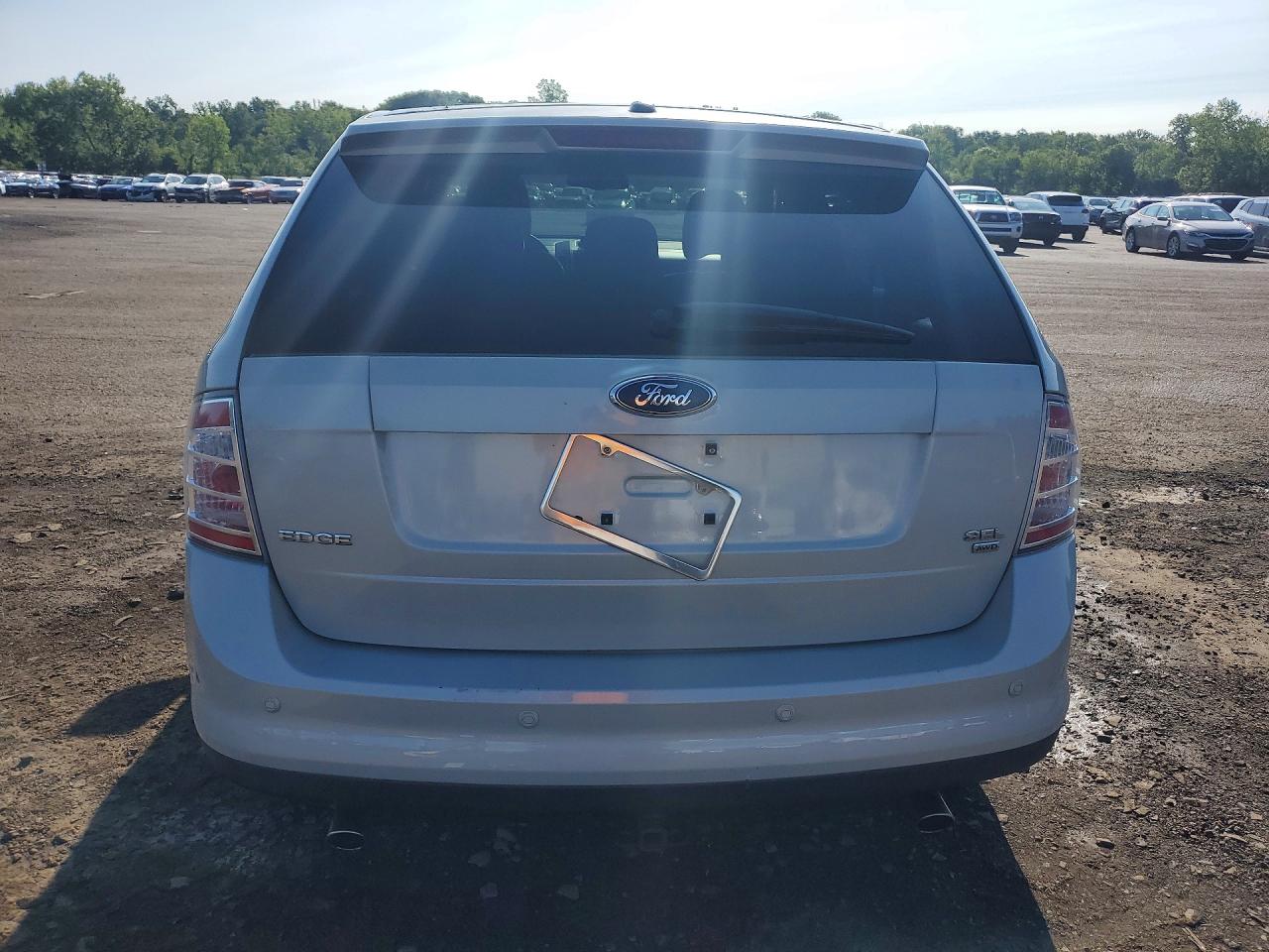 2007 Ford Edge Sel Plus Cream vin: 2FMDK49C77BB01928