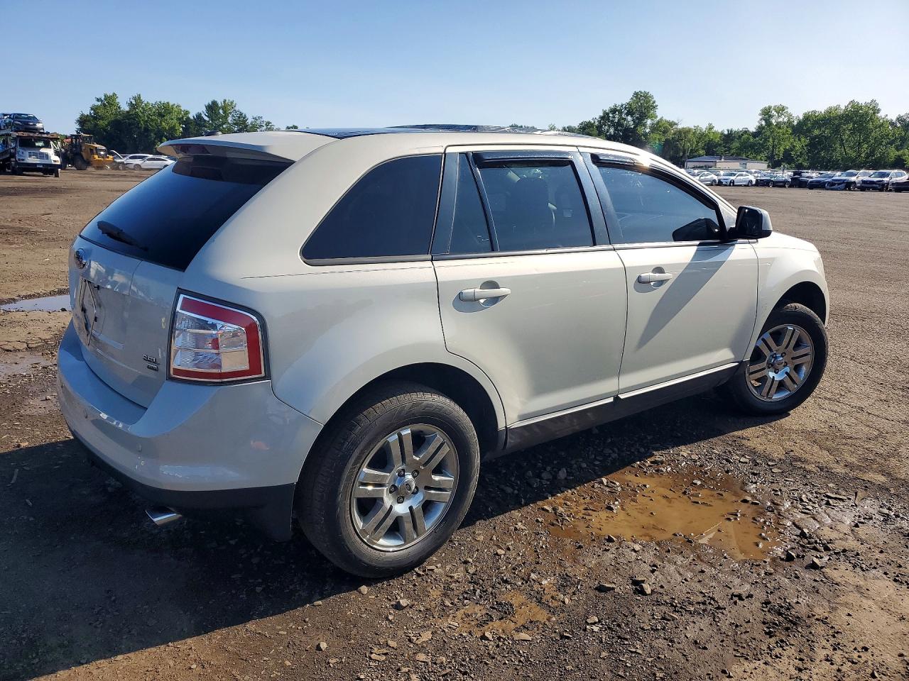 2007 Ford Edge Sel Plus Cream vin: 2FMDK49C77BB01928