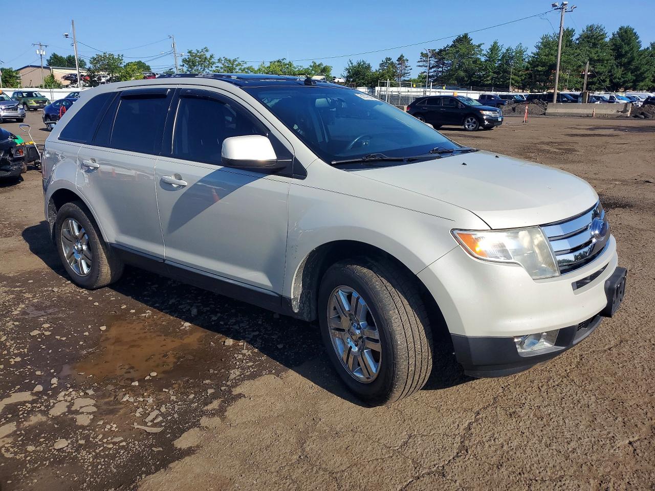 2007 Ford Edge Sel Plus Cream vin: 2FMDK49C77BB01928