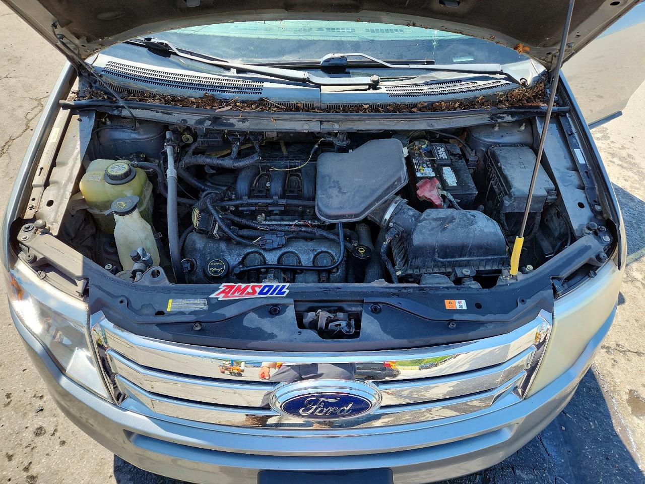 2007 Ford Edge Sel Plus Silver vin: 2FMDK49C77BB11391