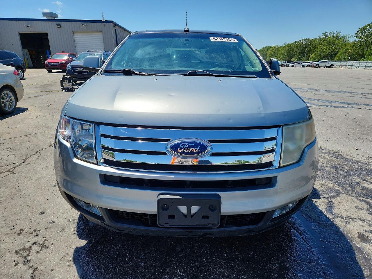 2007 Ford Edge Sel Plus Silver vin: 2FMDK49C77BB11391