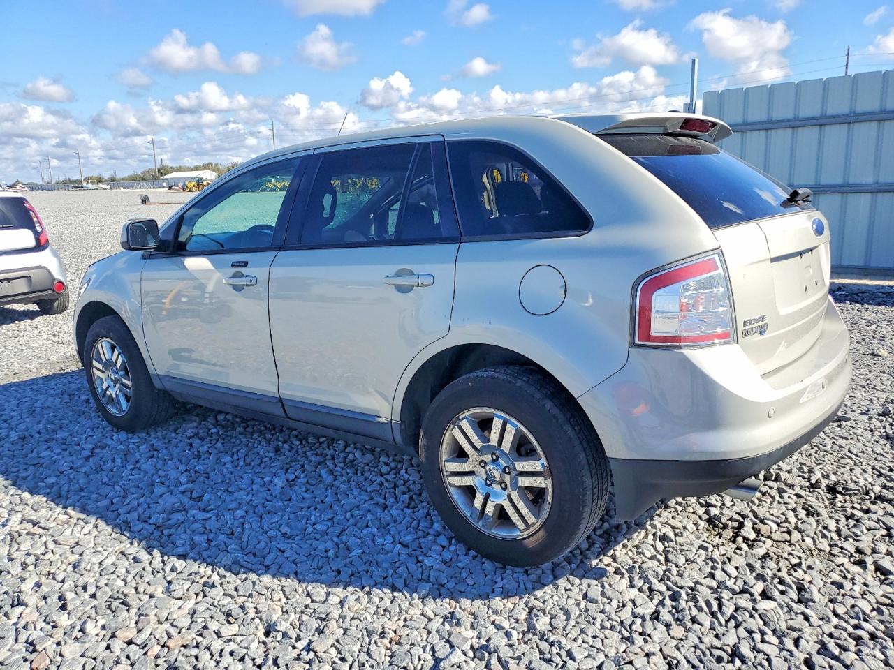2007 Ford Edge Sel Plus Silver vin: 2FMDK49C77BB14288