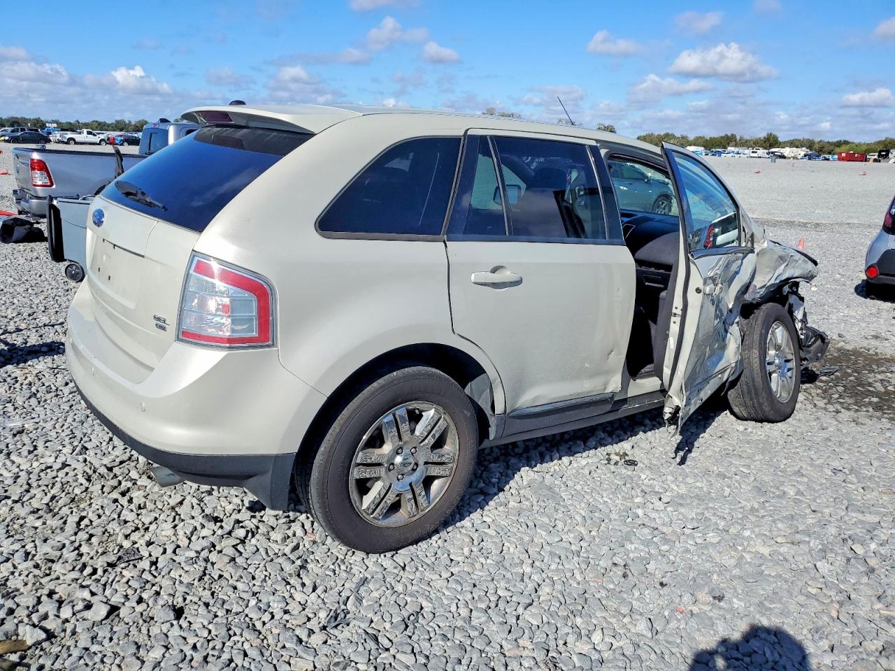 2007 Ford Edge Sel Plus Silver vin: 2FMDK49C77BB14288
