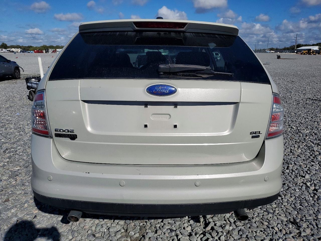 2007 Ford Edge Sel Plus Silver vin: 2FMDK49C77BB14288