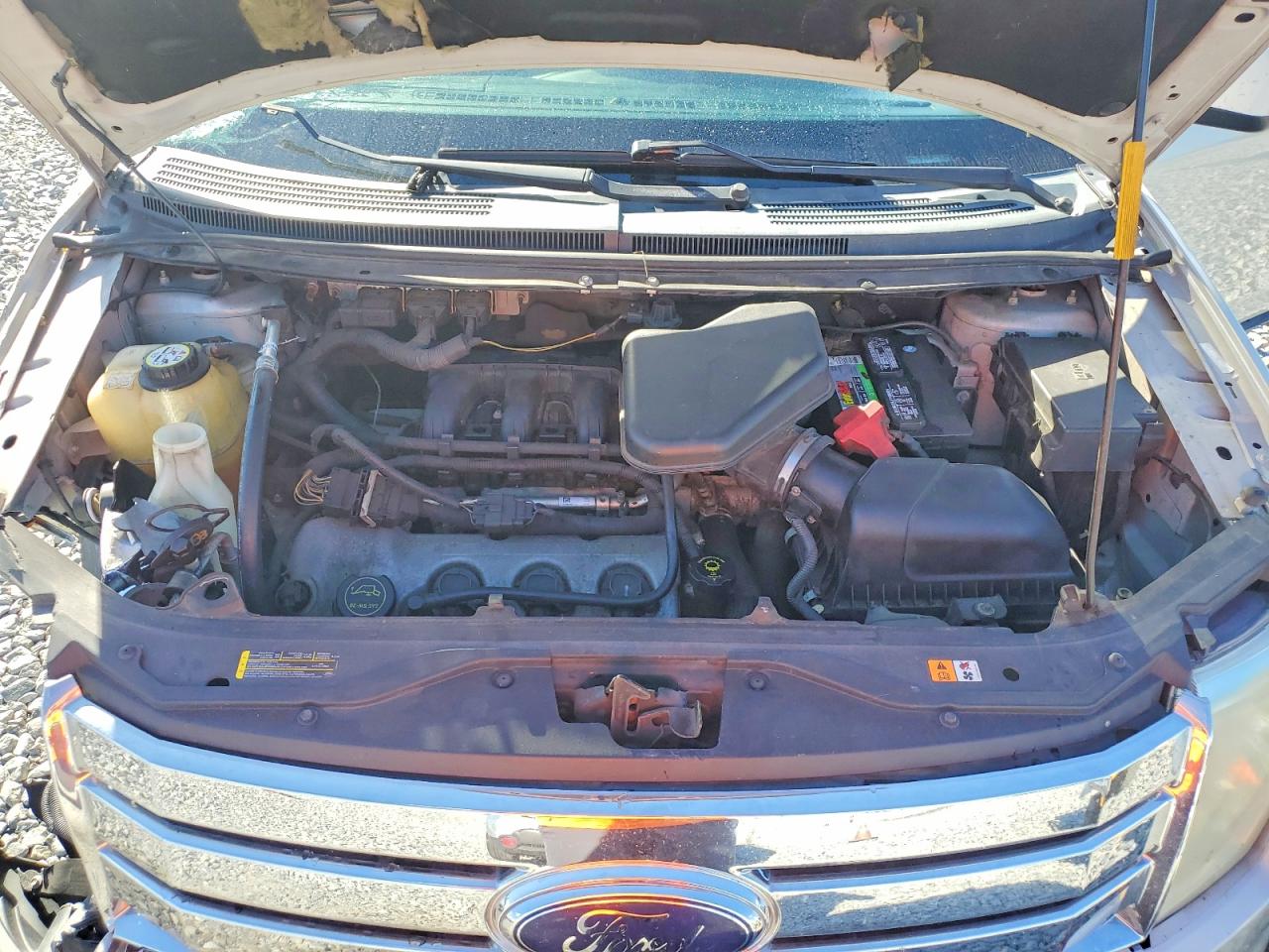 2007 Ford Edge Sel Plus Silver vin: 2FMDK49C77BB14288