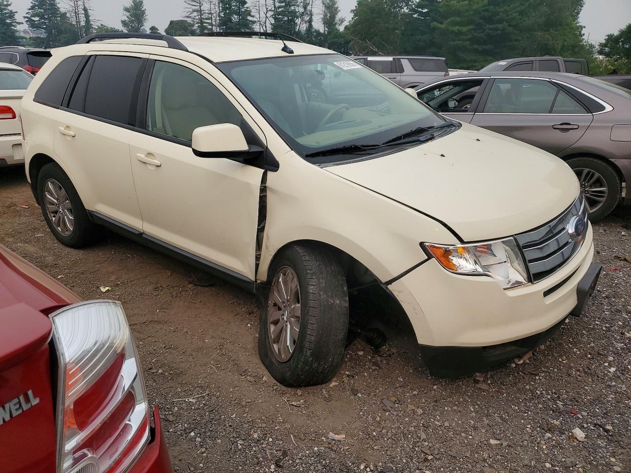 2007 Ford Edge Sel Plus Beige vin: 2FMDK49C77BB21354