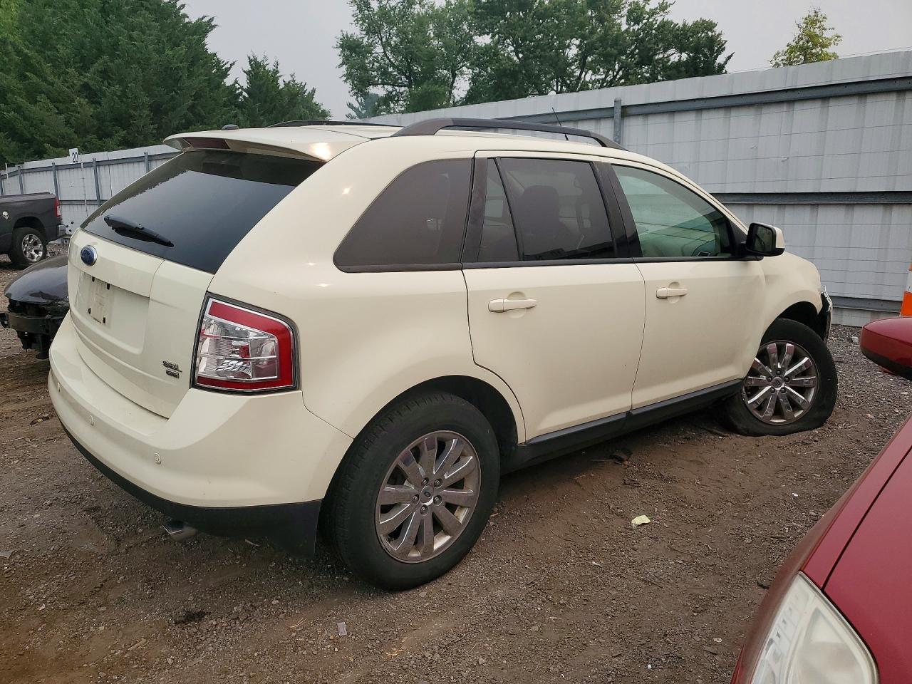 2007 Ford Edge Sel Plus Beige vin: 2FMDK49C77BB21354