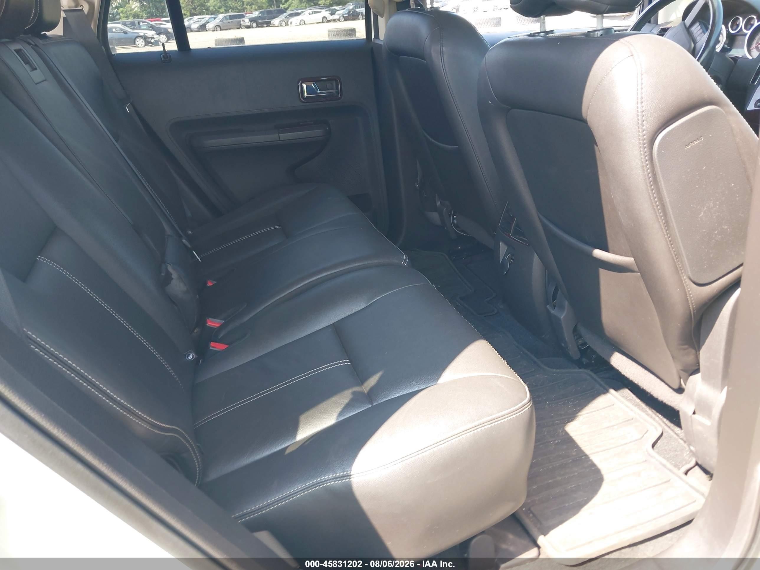 2008 Ford Edge Limited White vin: 2FMDK49C78BA05900