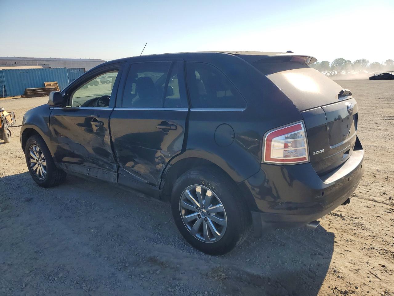 2008 Ford Edge Limited Black vin: 2FMDK49C78BA23281