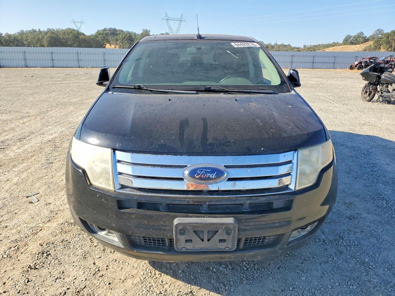 2008 Ford Edge Limited Black vin: 2FMDK49C78BA23281