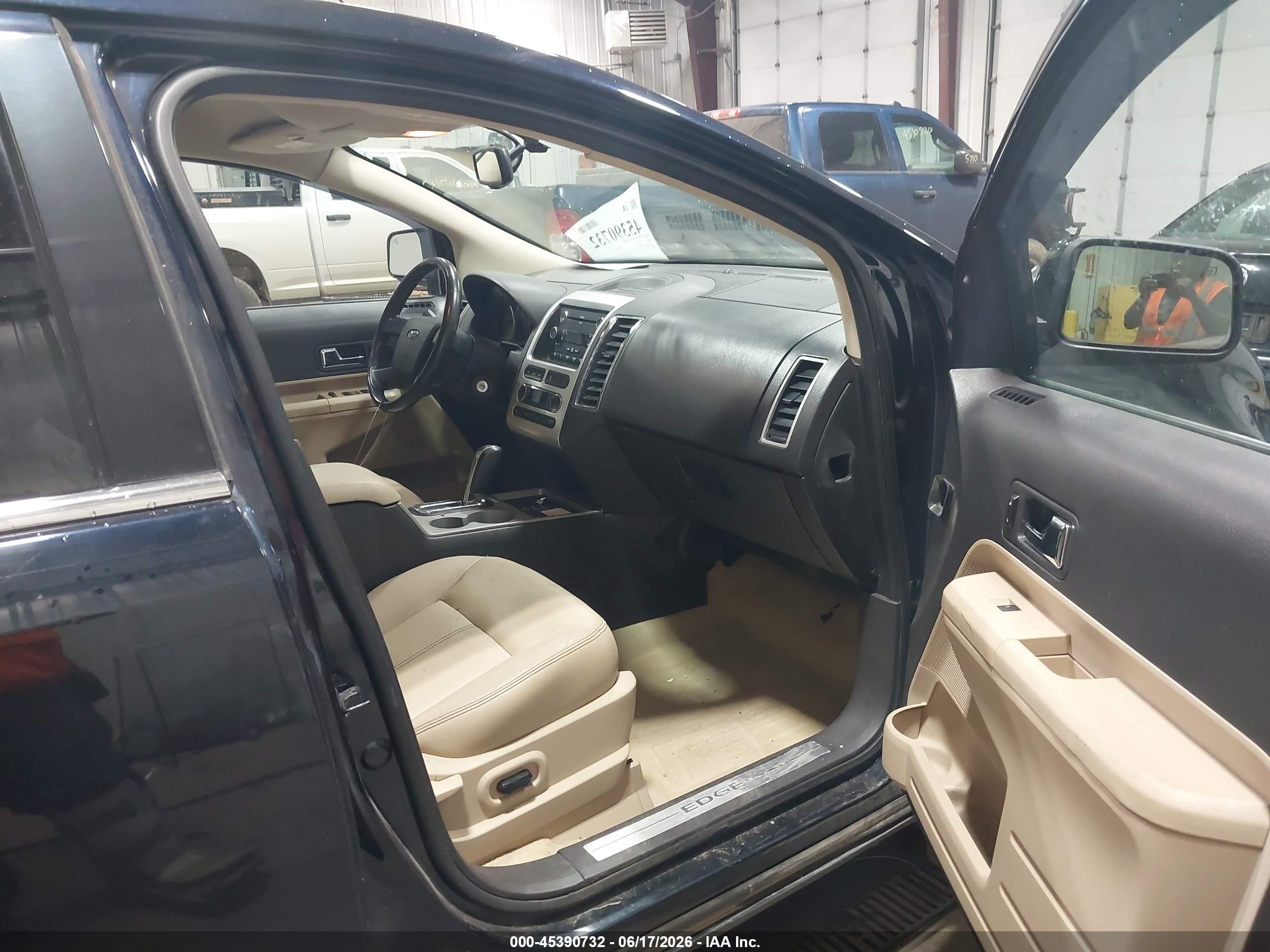 2008 Ford Edge Limited Blue vin: 2FMDK49C78BA68141