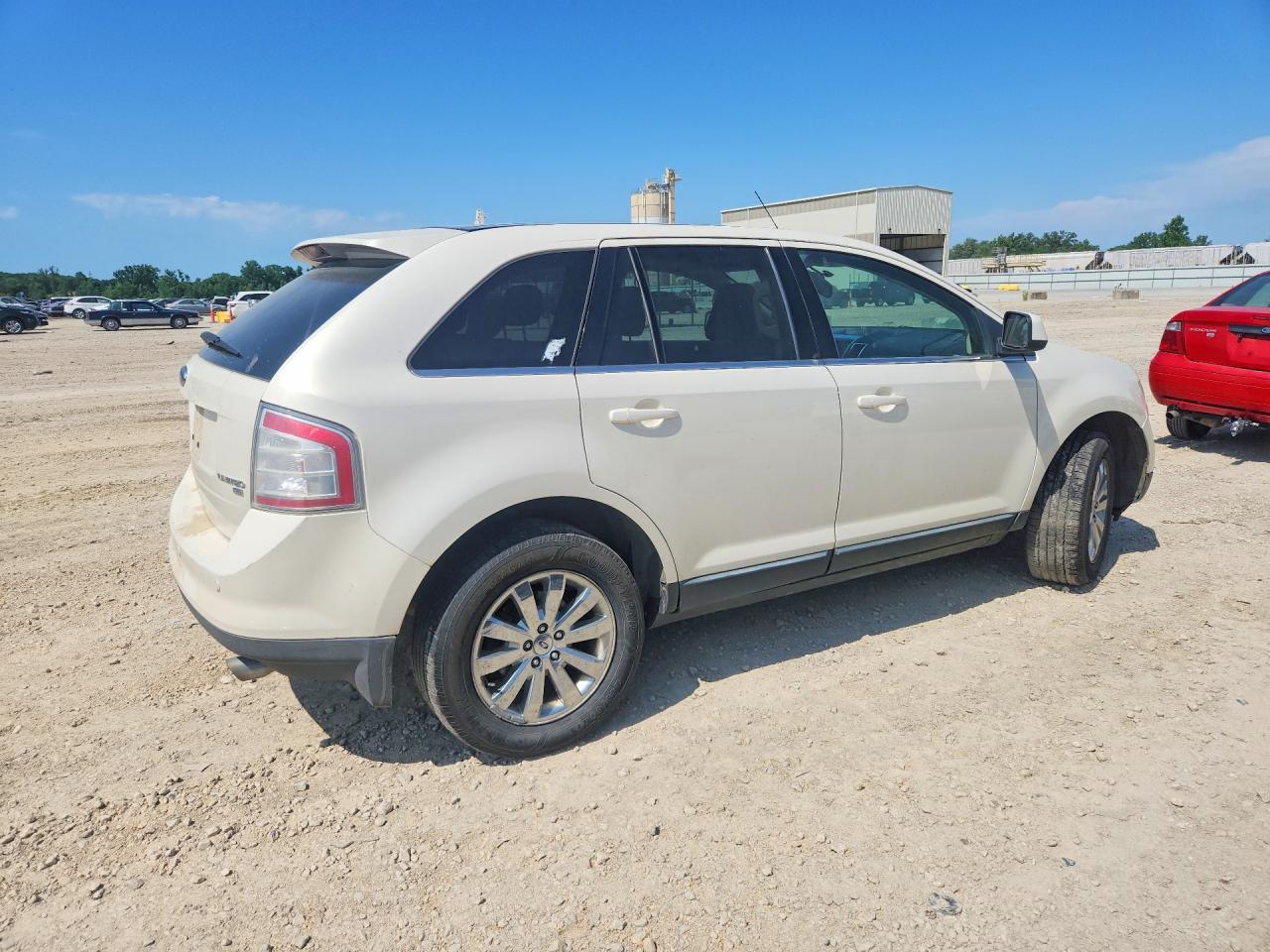 2008 Ford Edge Limited White vin: 2FMDK49C78BB30427