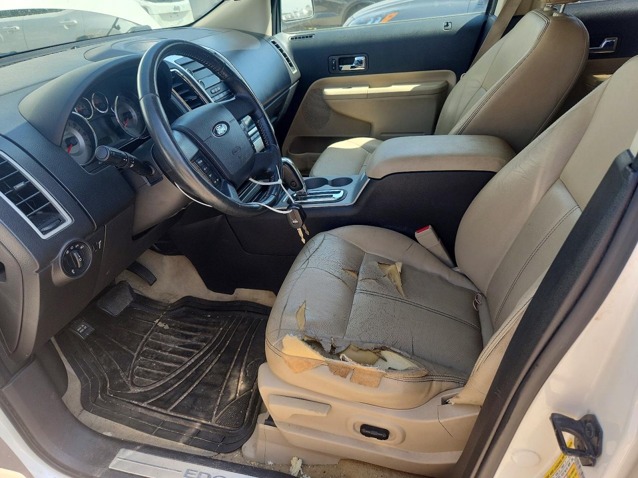 2008 Ford Edge Limited White vin: 2FMDK49C78BB30427