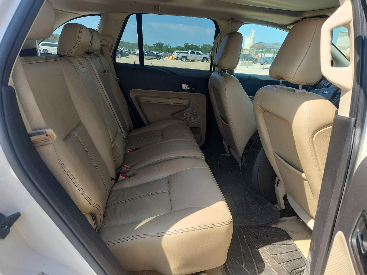 2008 Ford Edge Limited White vin: 2FMDK49C78BB30427
