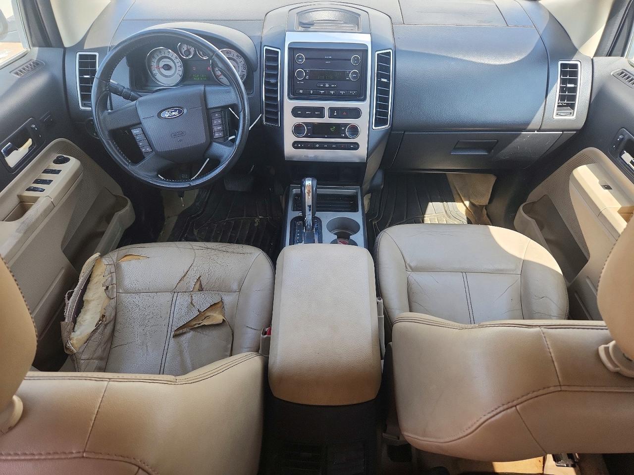 2008 Ford Edge Limited White vin: 2FMDK49C78BB30427