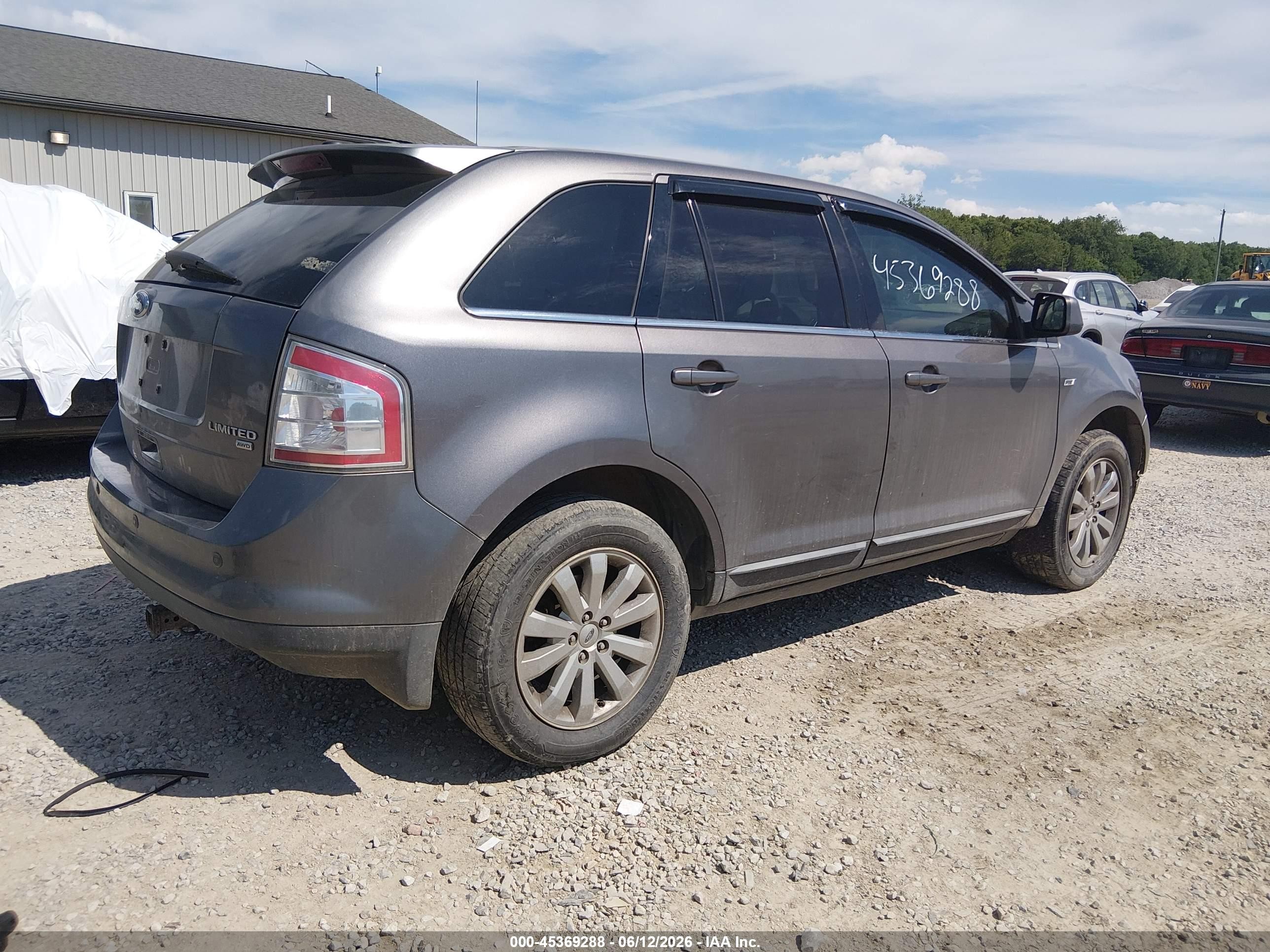 2009 Ford Edge Limited Gray vin: 2FMDK49C79BA92750