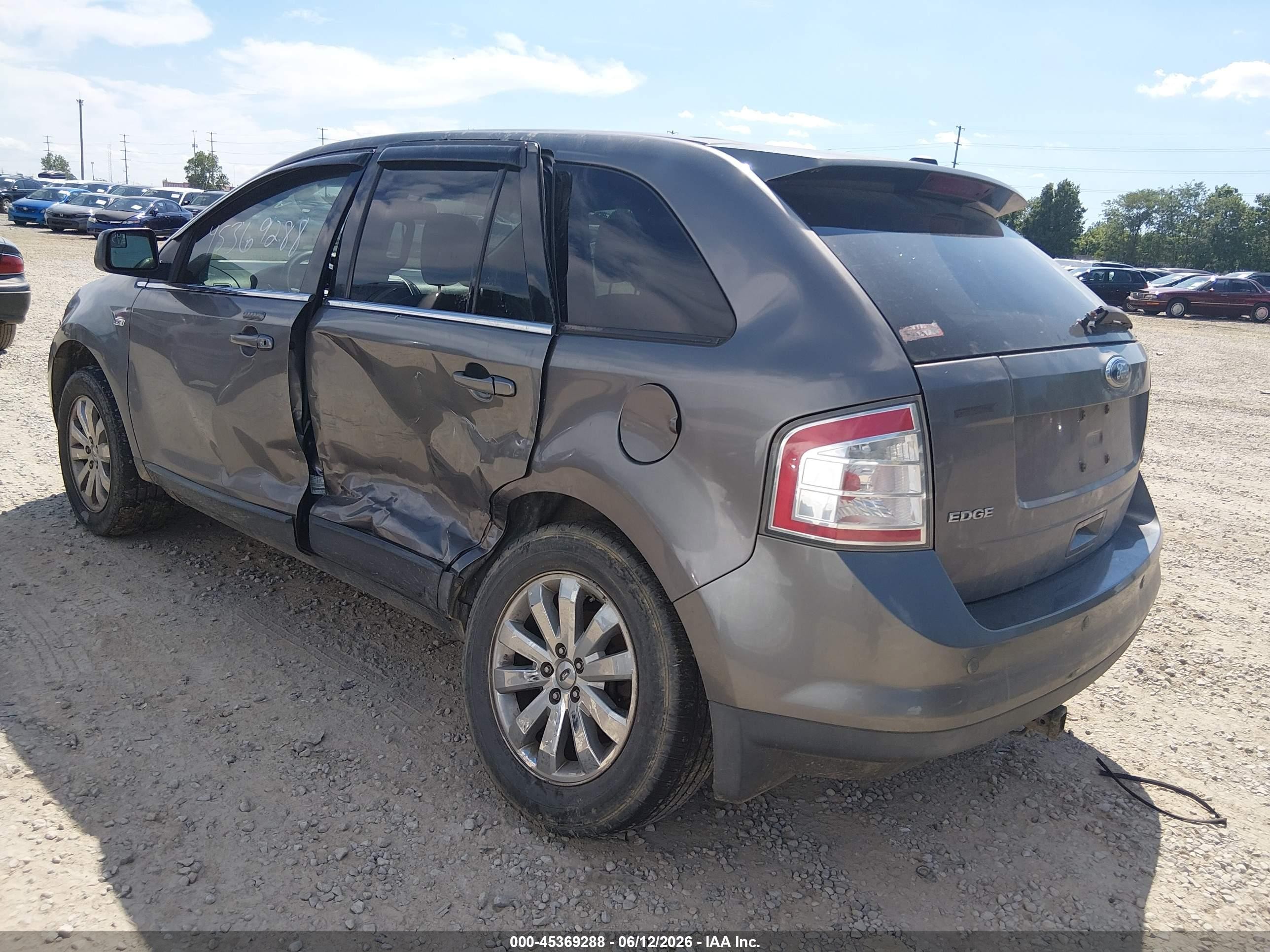 2009 Ford Edge Limited Gray vin: 2FMDK49C79BA92750