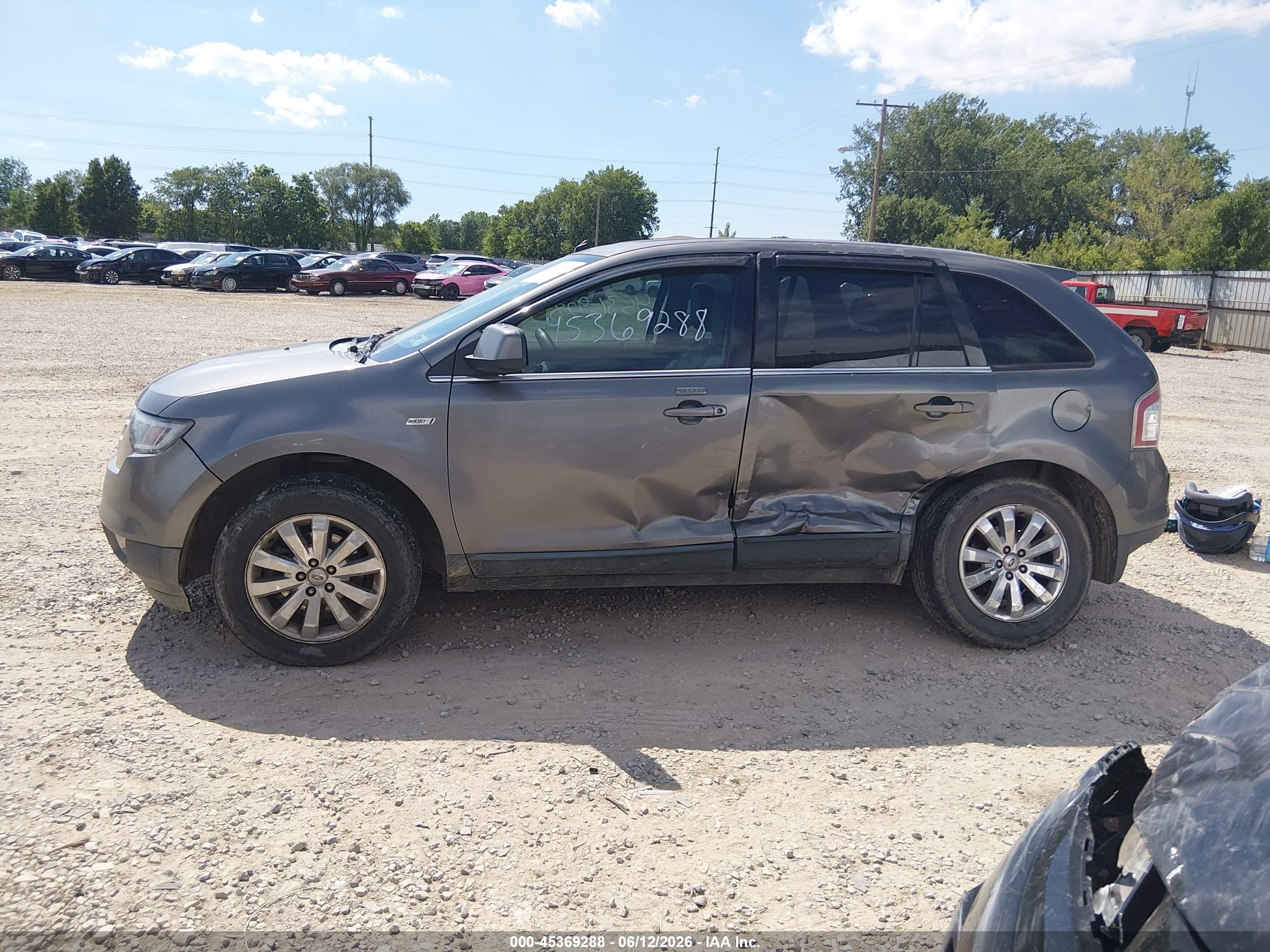 2009 Ford Edge Limited Gray vin: 2FMDK49C79BA92750