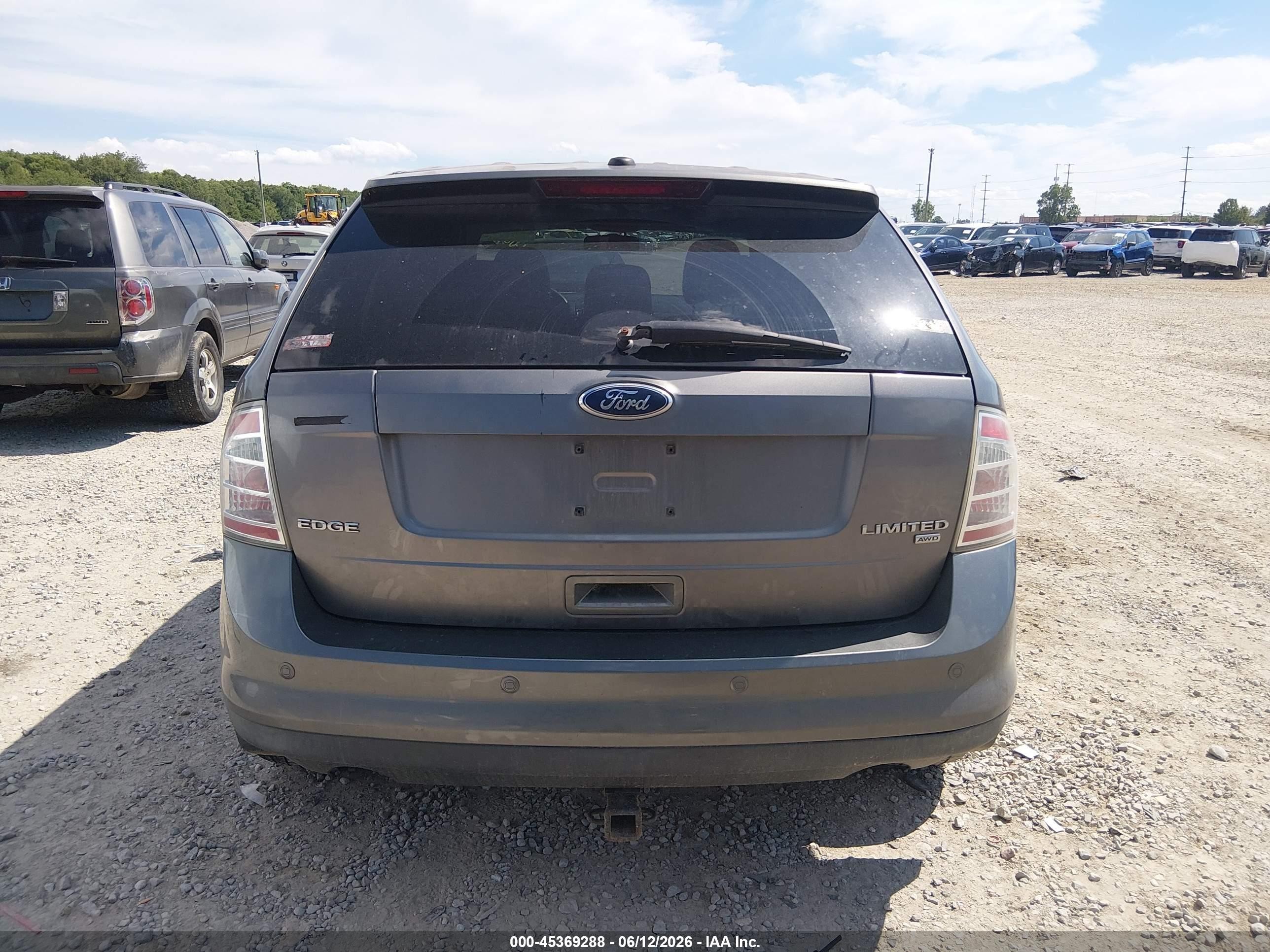 2009 Ford Edge Limited Gray vin: 2FMDK49C79BA92750