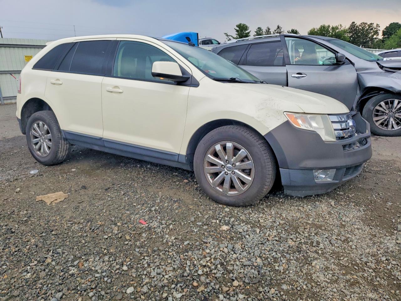 2007 Ford Edge Sel Plus Cream vin: 2FMDK49C87BA63805