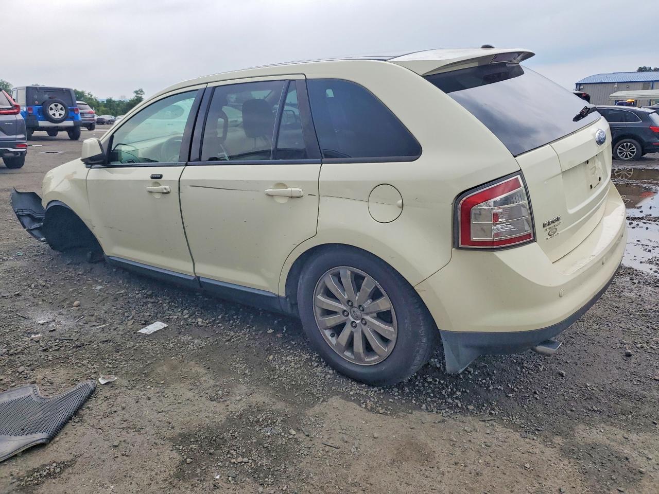 2007 Ford Edge Sel Plus Cream vin: 2FMDK49C87BA63805