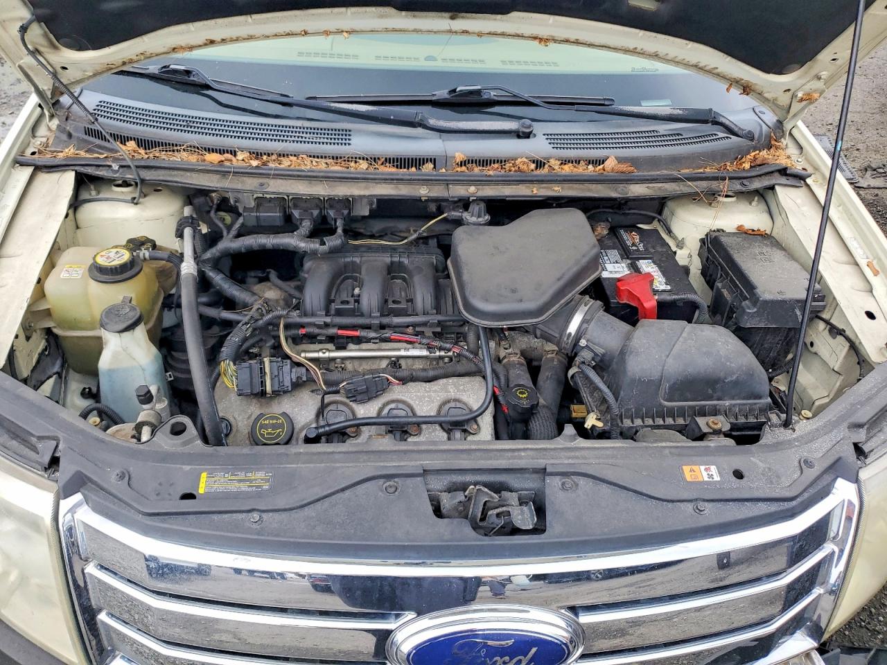 2007 Ford Edge Sel Plus Cream vin: 2FMDK49C87BA63805