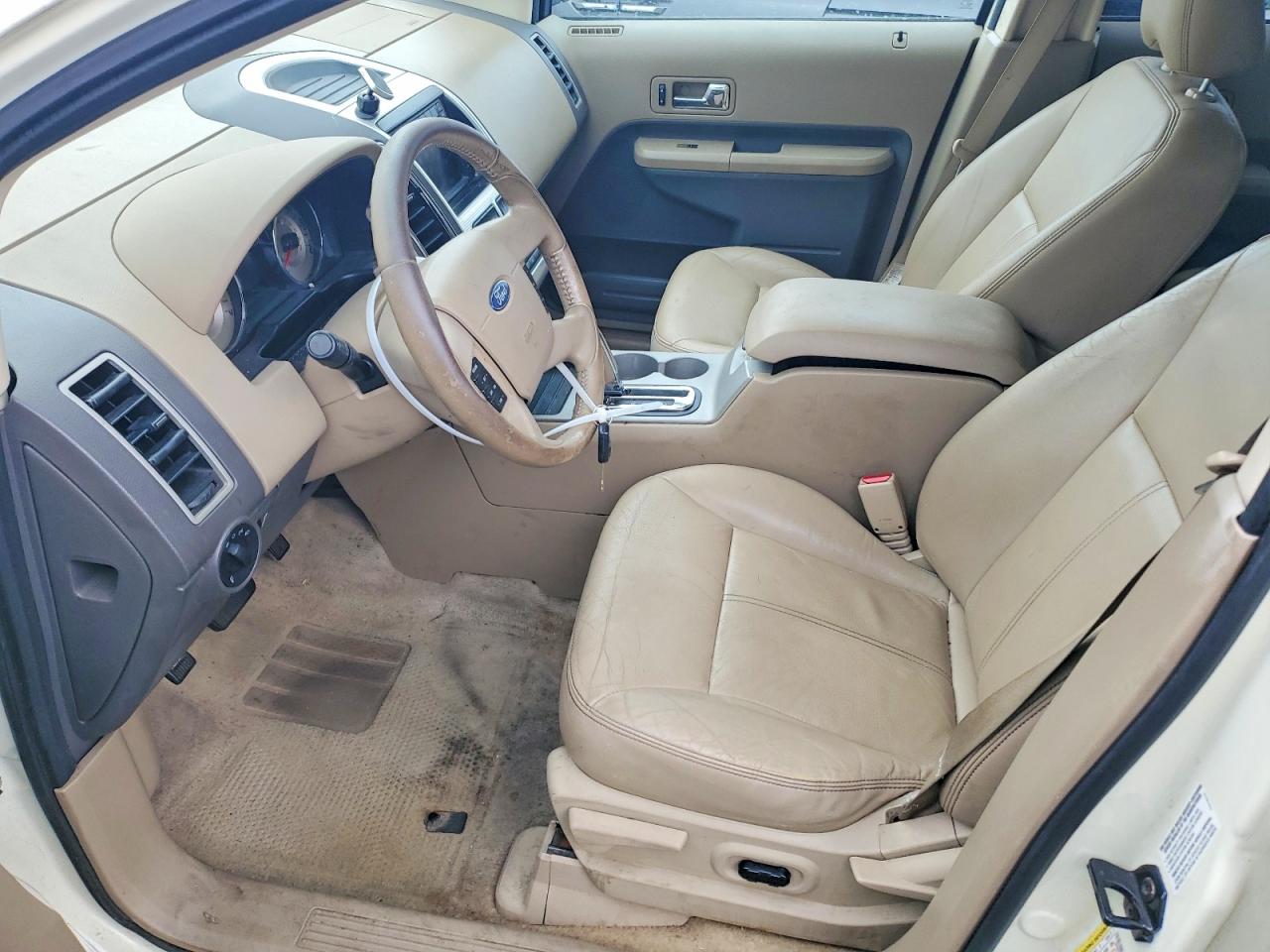 2007 Ford Edge Sel Plus Cream vin: 2FMDK49C87BA63805